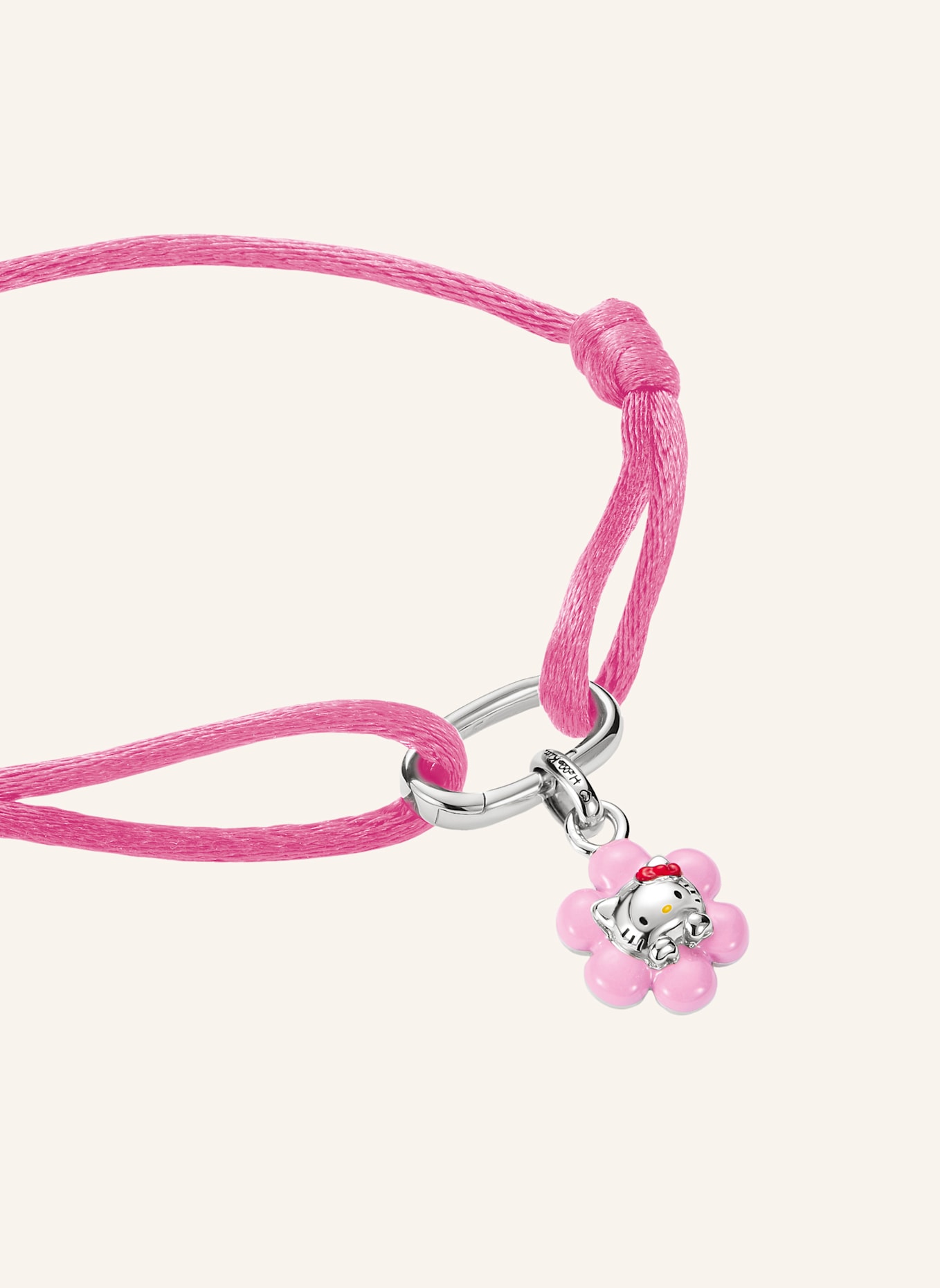 THOMAS SABO Armband: SILBER/ SCHWARZ/ ROT/ PINK/ GELB