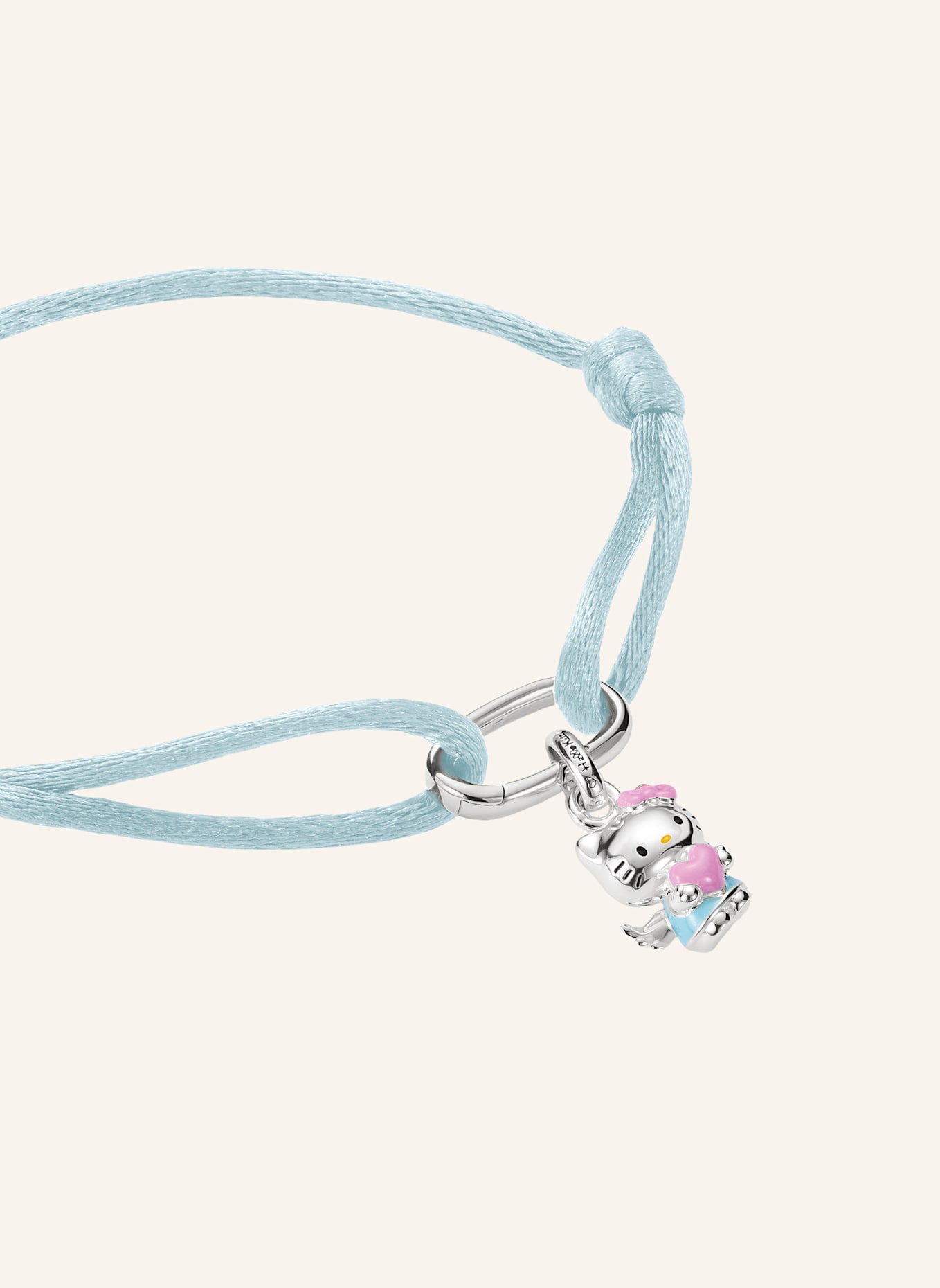 THOMAS SABO Armband: SILBER/ SCHWARZ/ PINK/ GELB/ HELLBLAU