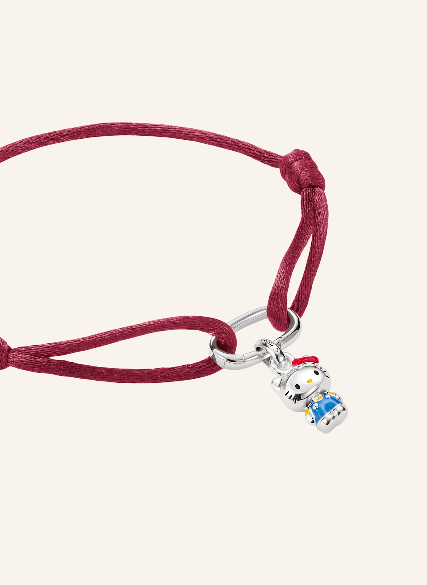 THOMAS SABO Armband: SILBER/ SCHWARZ/ ROT/ PINK/ GELB/ BLAU
