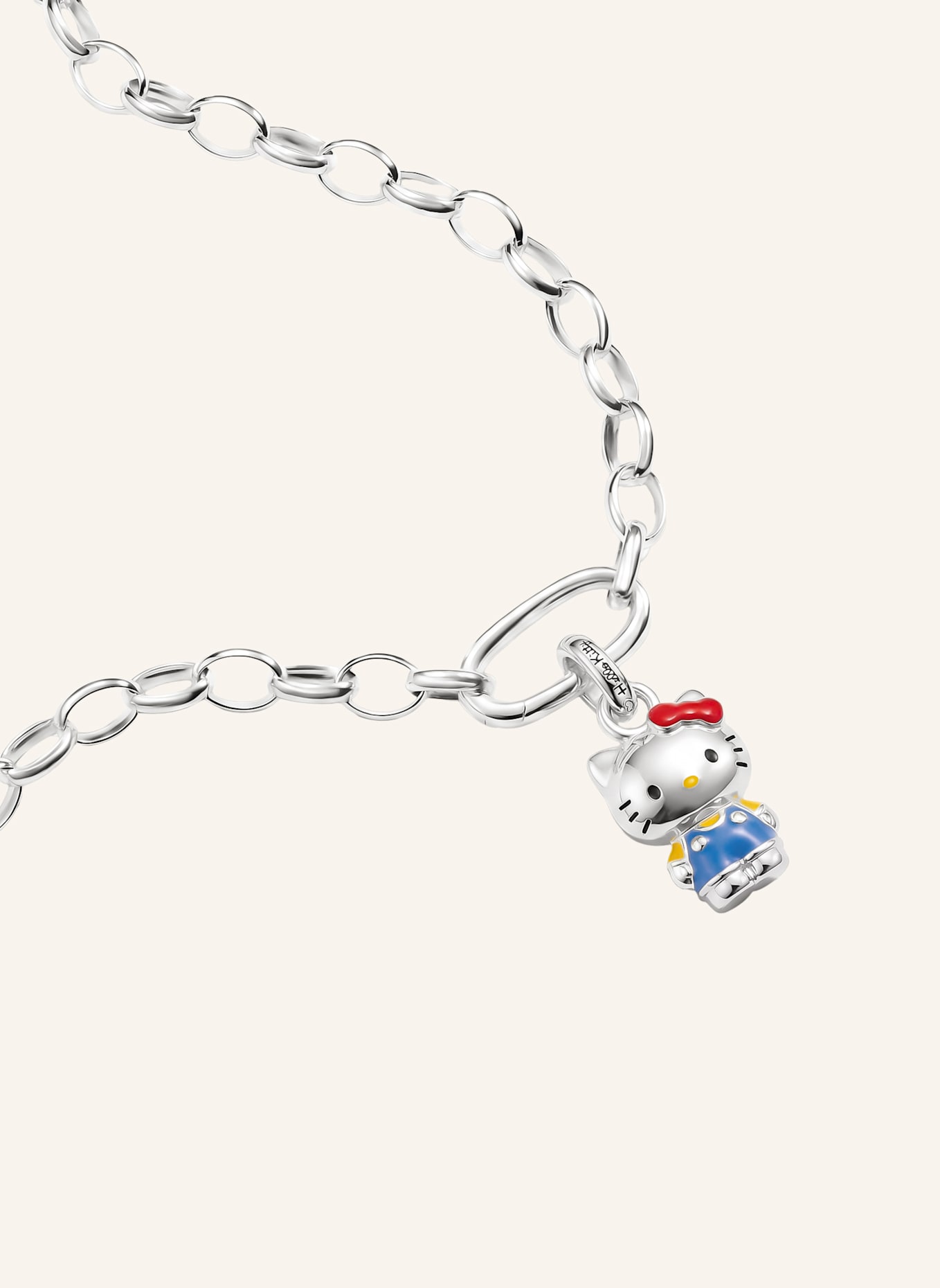 THOMAS SABO Charm-Anhänger: SILBER/ SCHWARZ/ ROT/ GELB/ BLAU