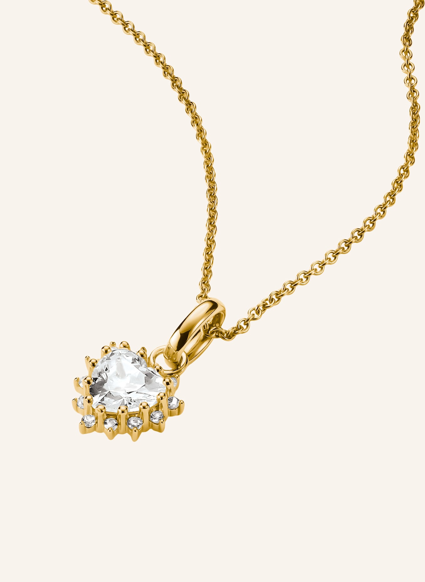 THOMAS SABO Kette: GOLD/ WEISS
