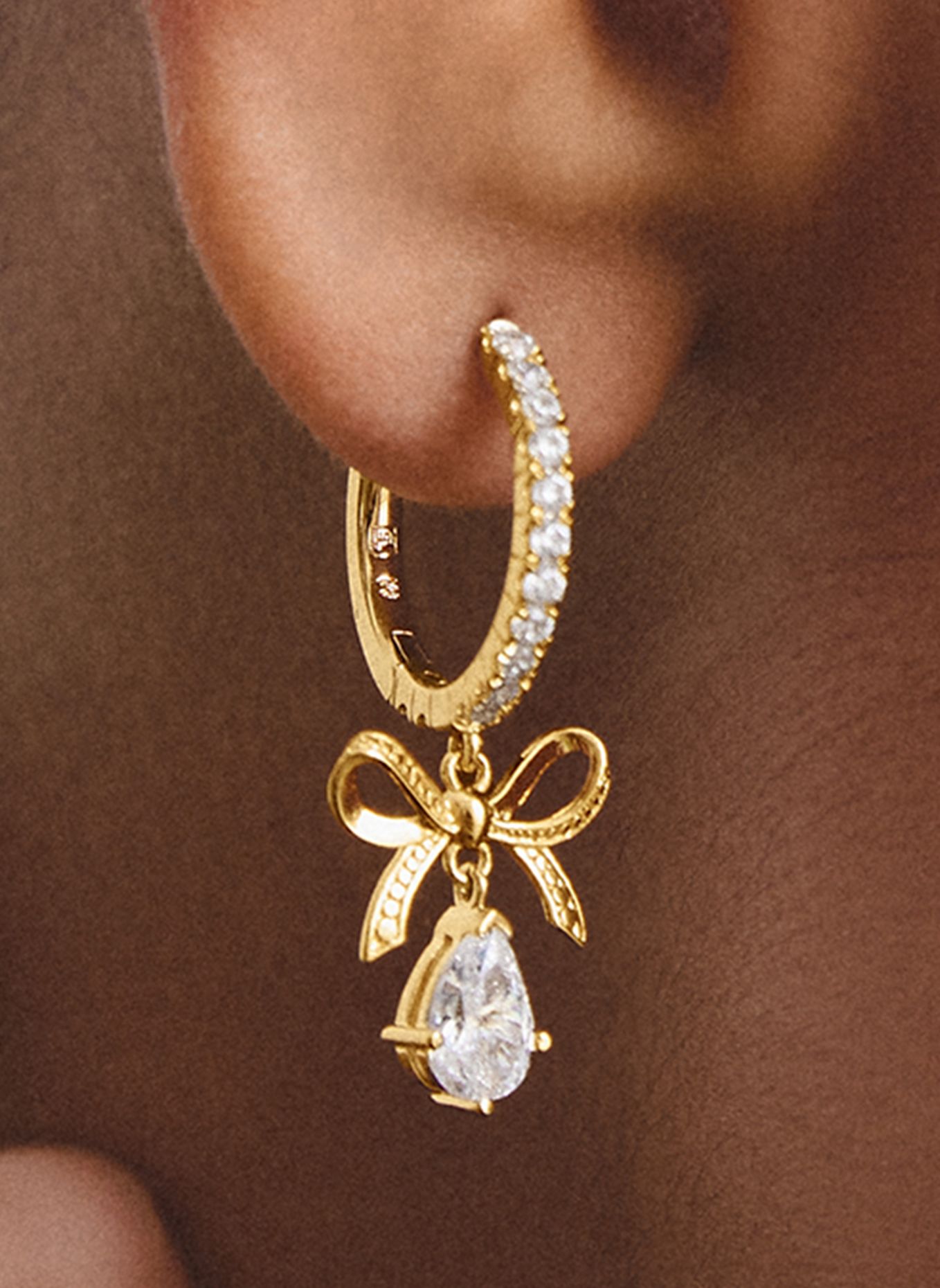 THOMAS SABO Creolen: GOLD / WEISS