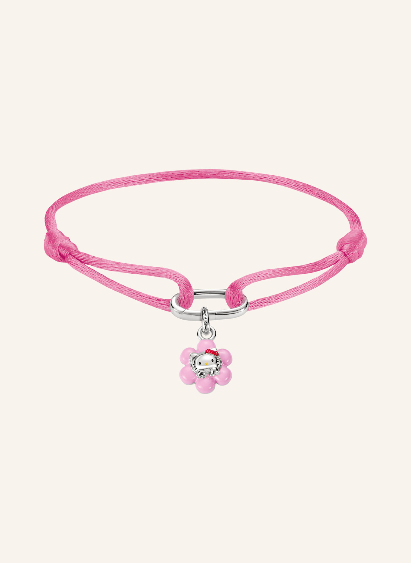 THOMAS SABO Armband: SILBER/ SCHWARZ/ ROT/ PINK/ GELB