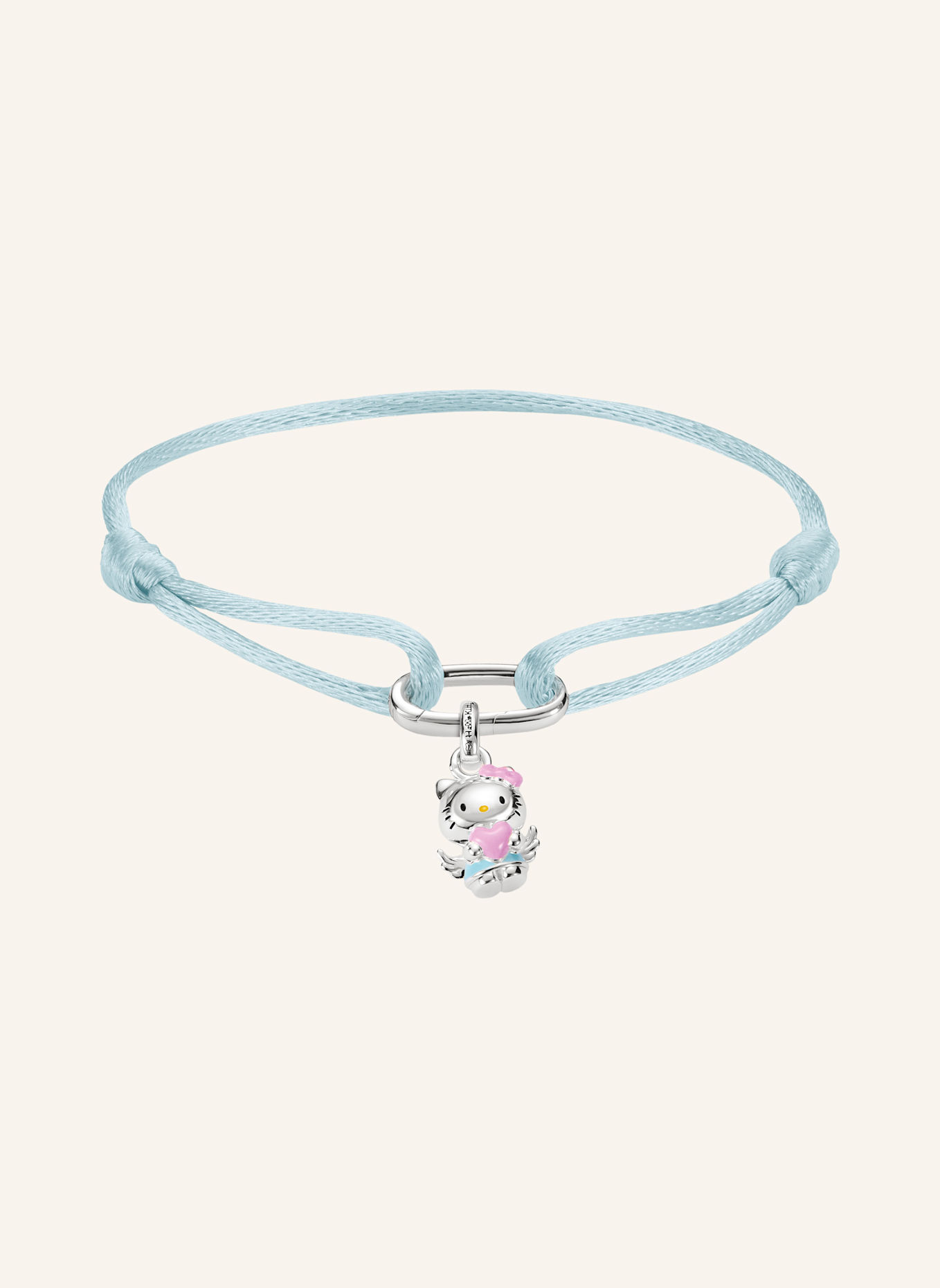 THOMAS SABO Armband: SILBER/ SCHWARZ/ PINK/ GELB/ HELLBLAU