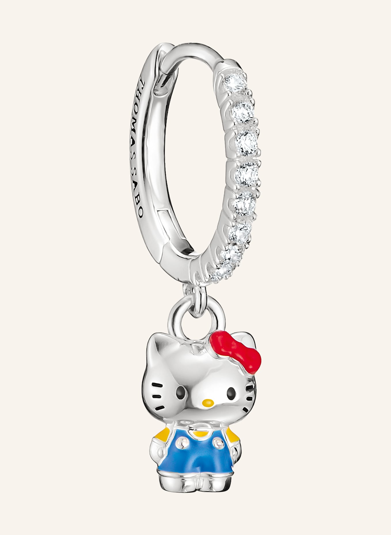 THOMAS SABO Creole: SILBER/ SCHWARZ/ ROT/ GELB/ BLAU/ WEISS