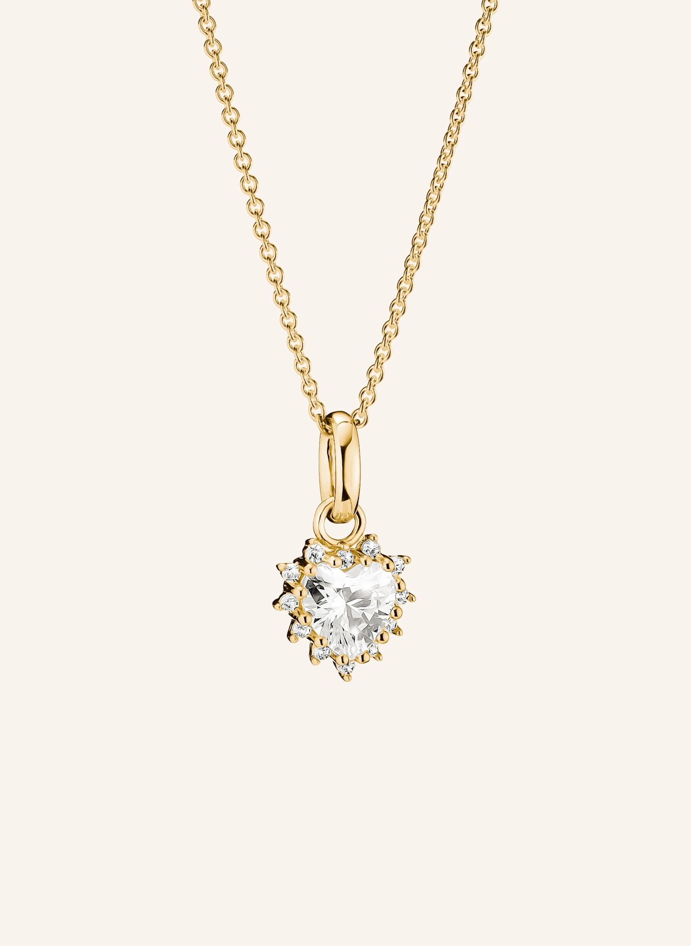 THOMAS SABO Kette: GOLD/ WEISS