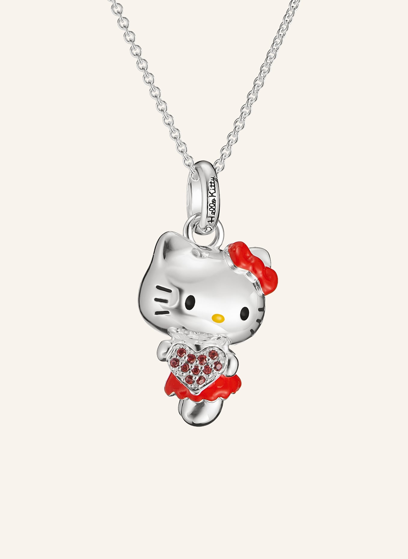 THOMAS SABO Kette: SILBER/ SCHWARZ/ ROT/ GELB/ WEISS/ DUNKELROT