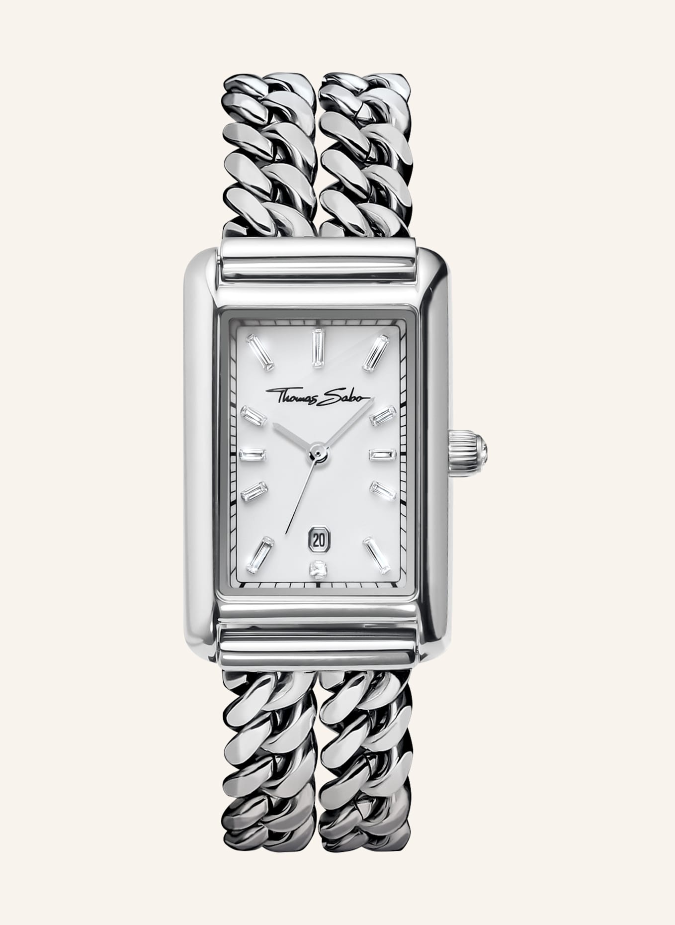 THOMAS SABO Damenuhr: SILBER