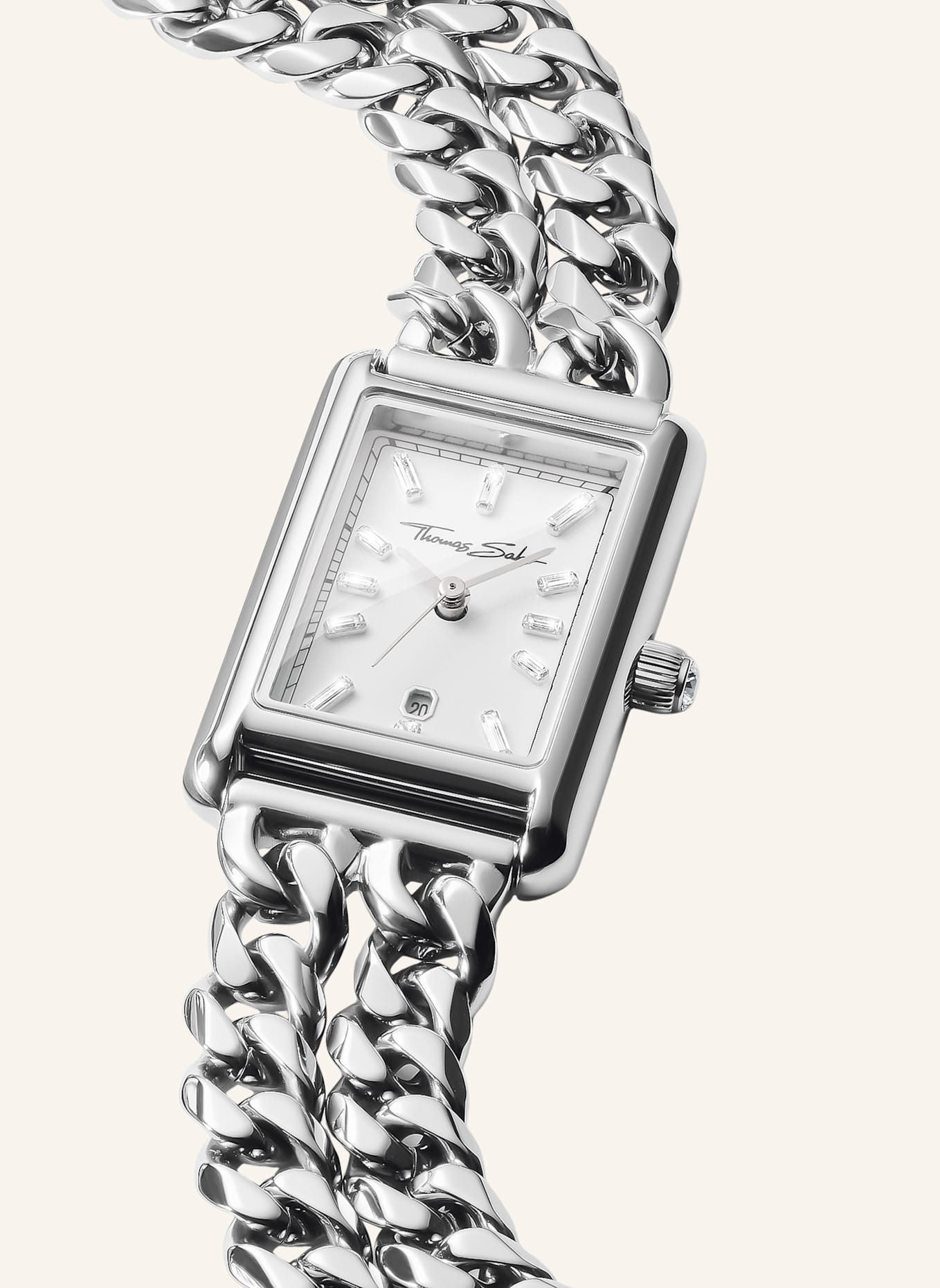 THOMAS SABO Damenuhr: SILBER