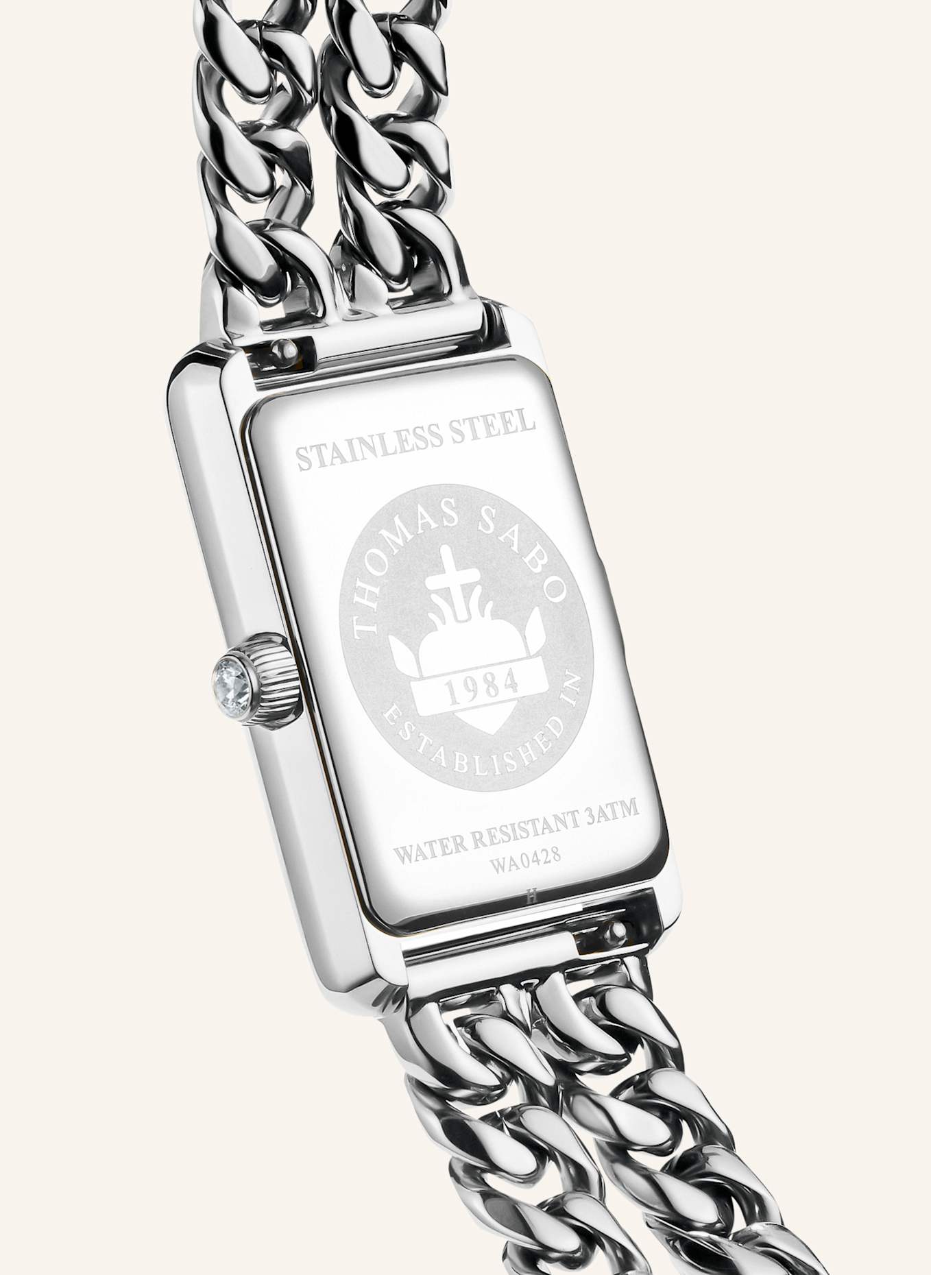 THOMAS SABO Damenuhr: SILBER