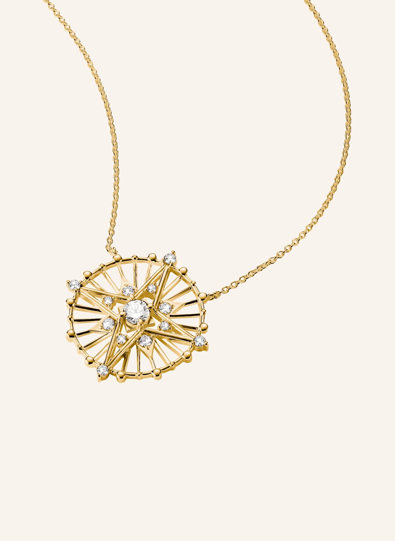 THOMAS SABO Kette: GOLD / WEISS