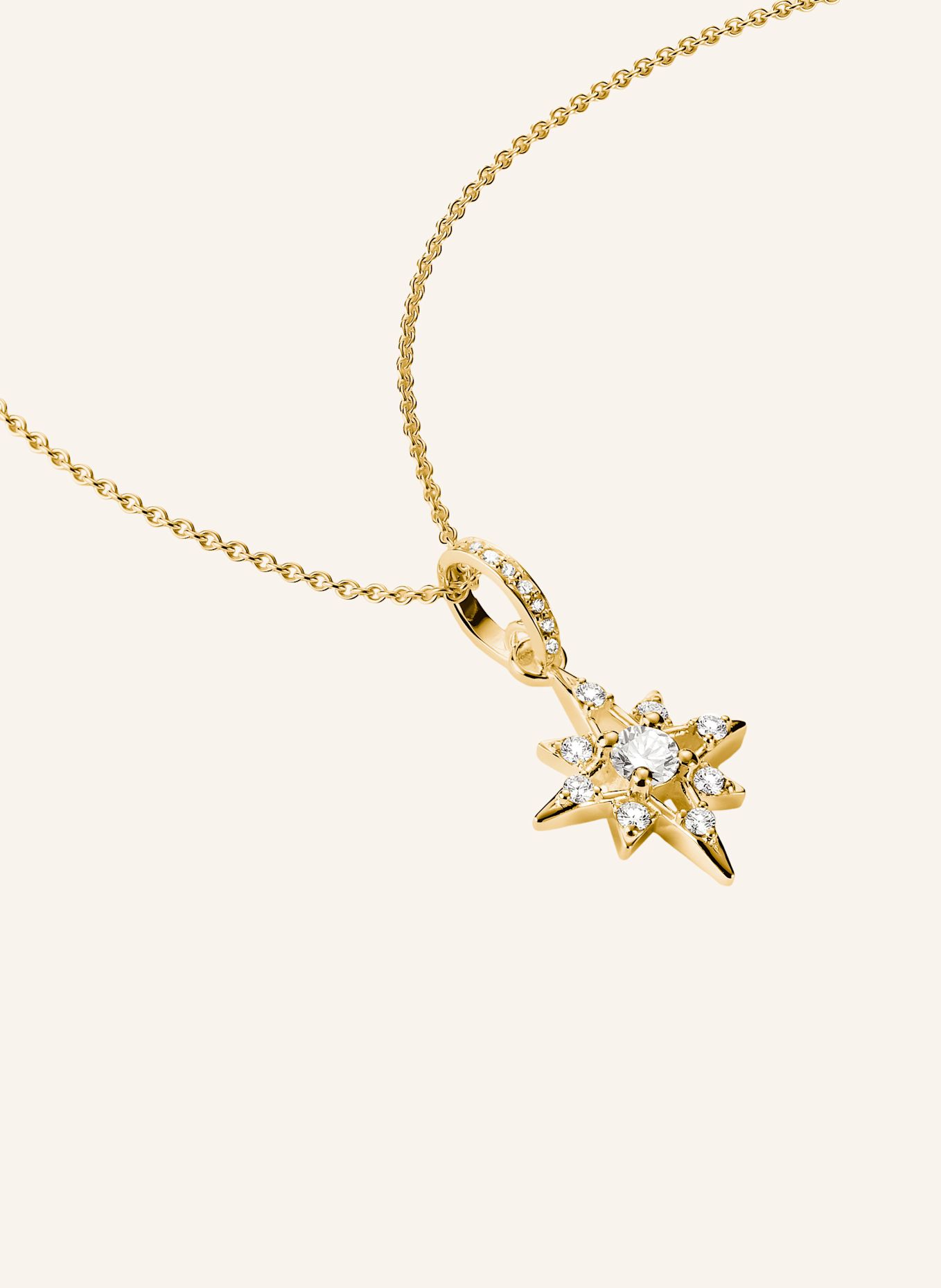 THOMAS SABO Kette: GOLD / WEISS