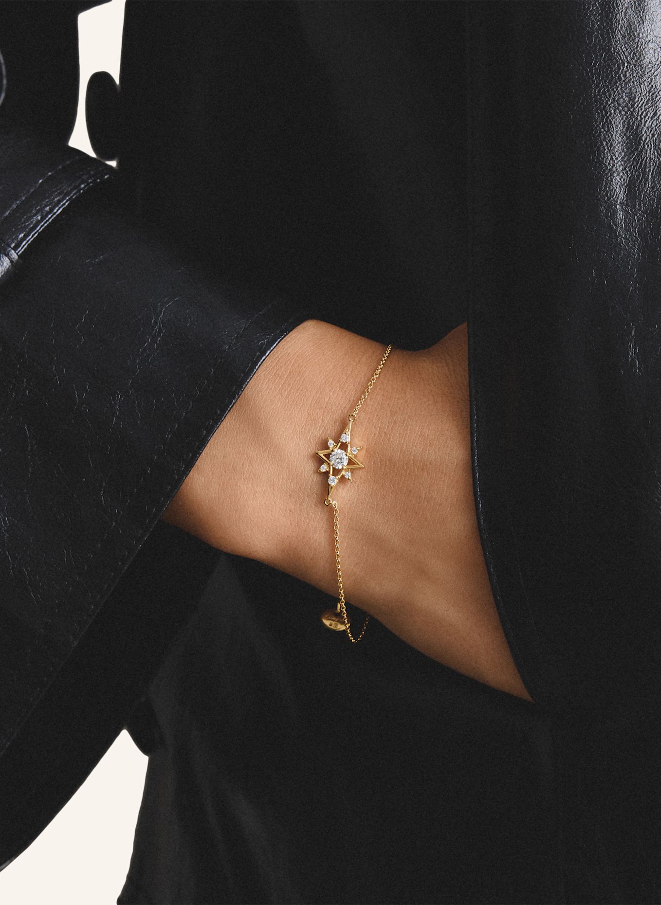 THOMAS SABO Armband: GOLD / WEISS