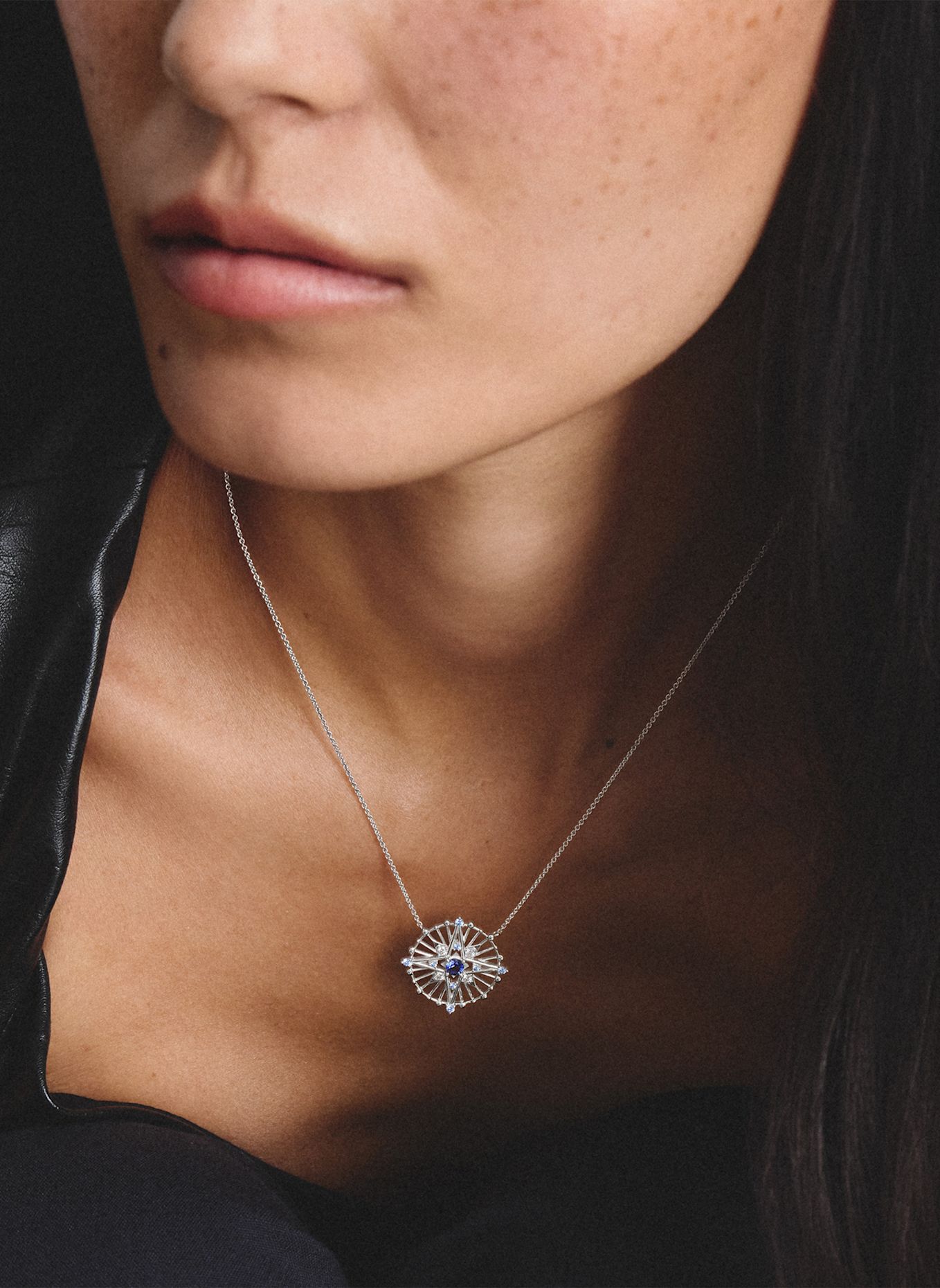 THOMAS SABO Kette: SILBER / BLAU / WEISS