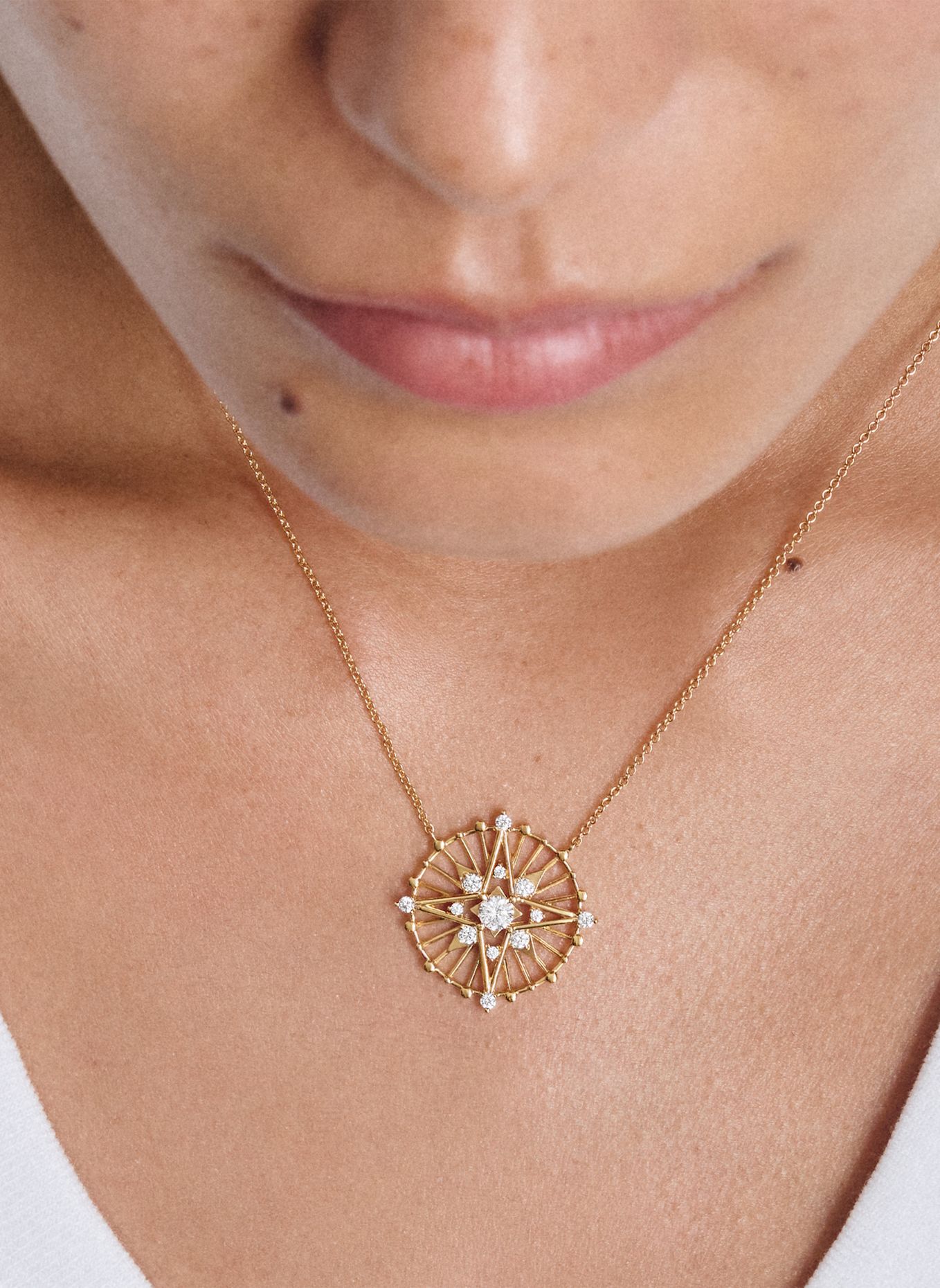 THOMAS SABO Kette: GOLD / WEISS
