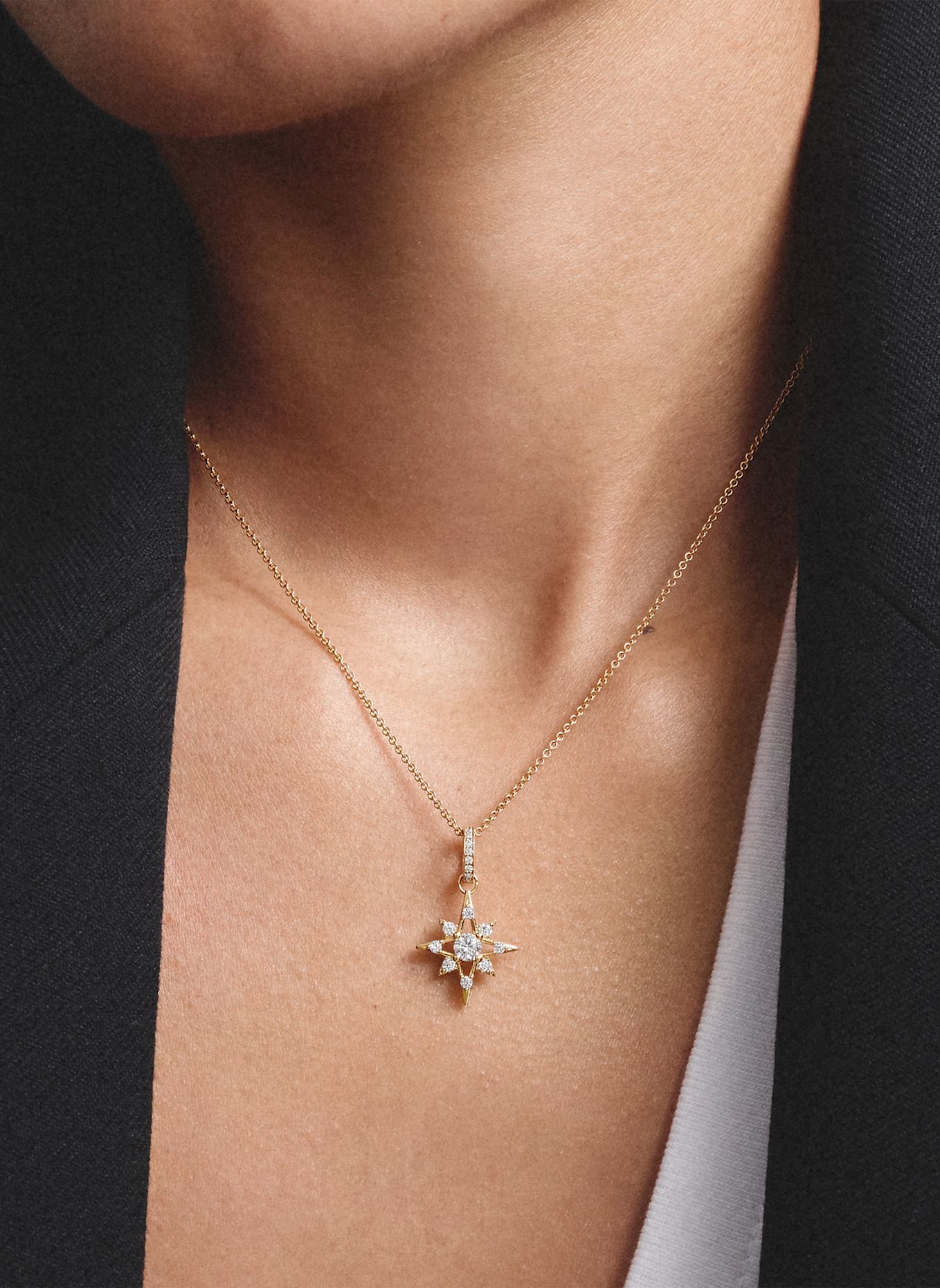 THOMAS SABO Kette: GOLD / WEISS
