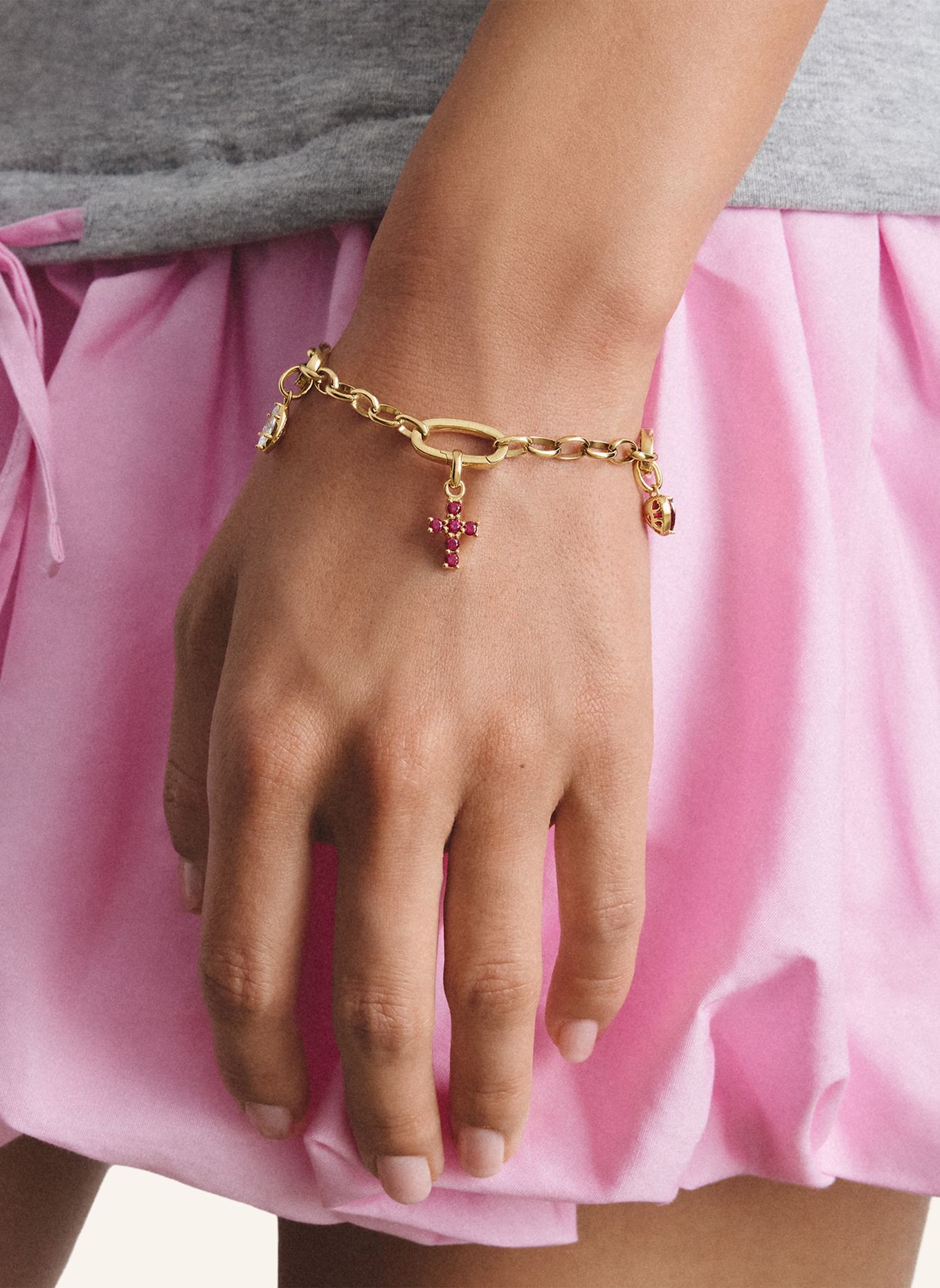 THOMAS SABO Charm-Armband: GOLD