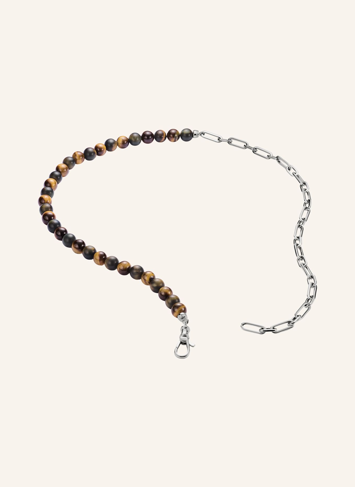 THOMAS SABO Kette: GRAU / BRAUN / BLAU