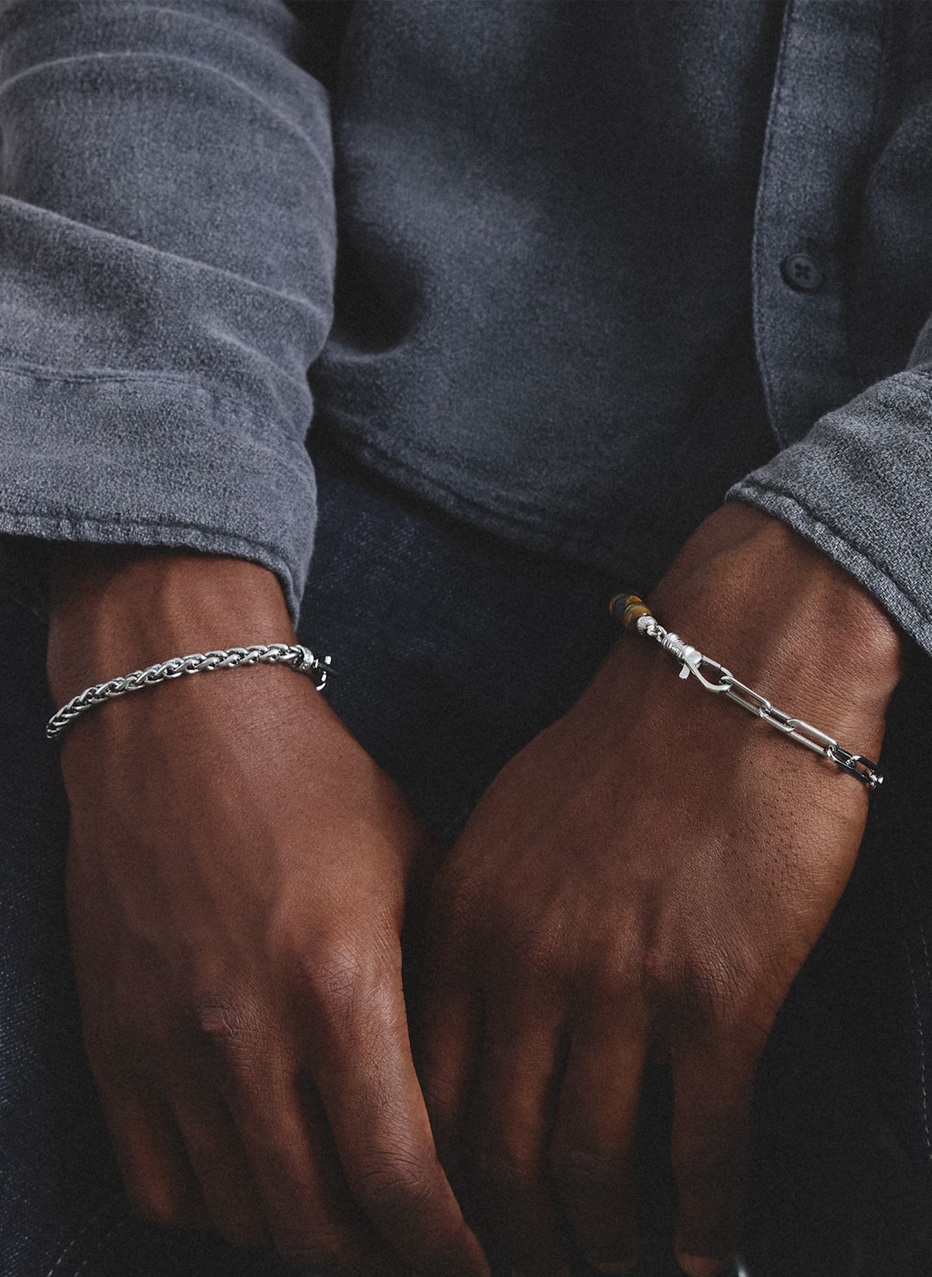 THOMAS SABO Armband: GRAU
