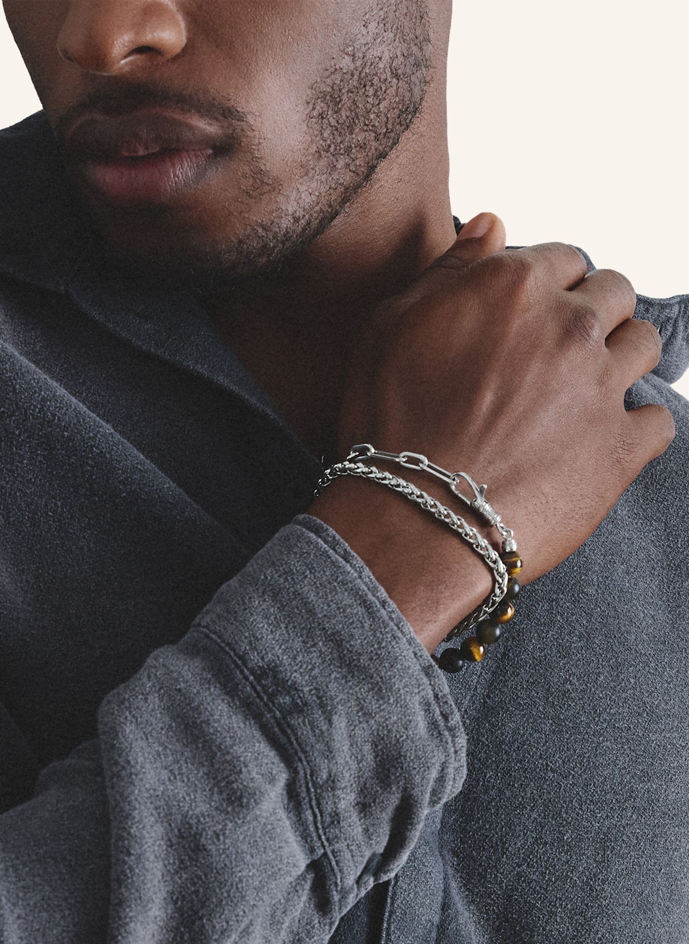 THOMAS SABO Armband: GRAU