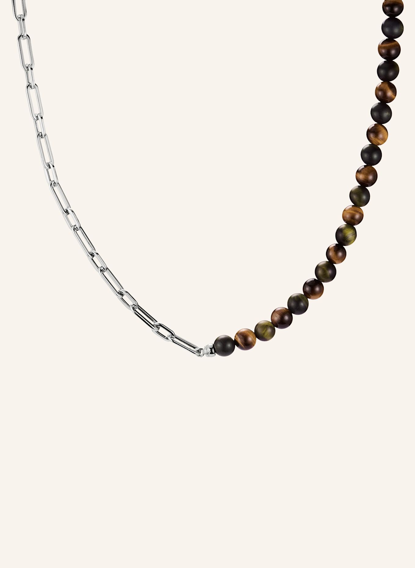 THOMAS SABO Kette: GRAU / BRAUN / BLAU