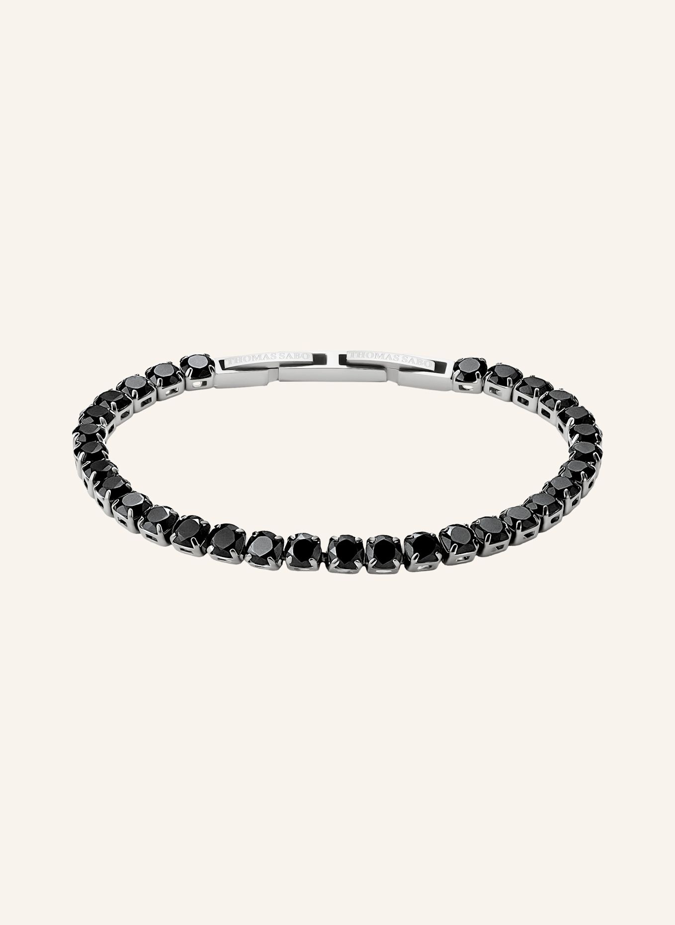 THOMAS SABO Armband: GRAU / SCHWARZ