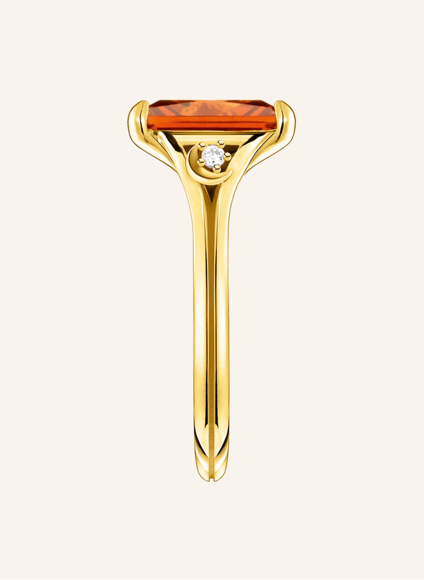 THOMAS SABO Ring, Farbe: GOLD/ ORANGE (Bild 2)