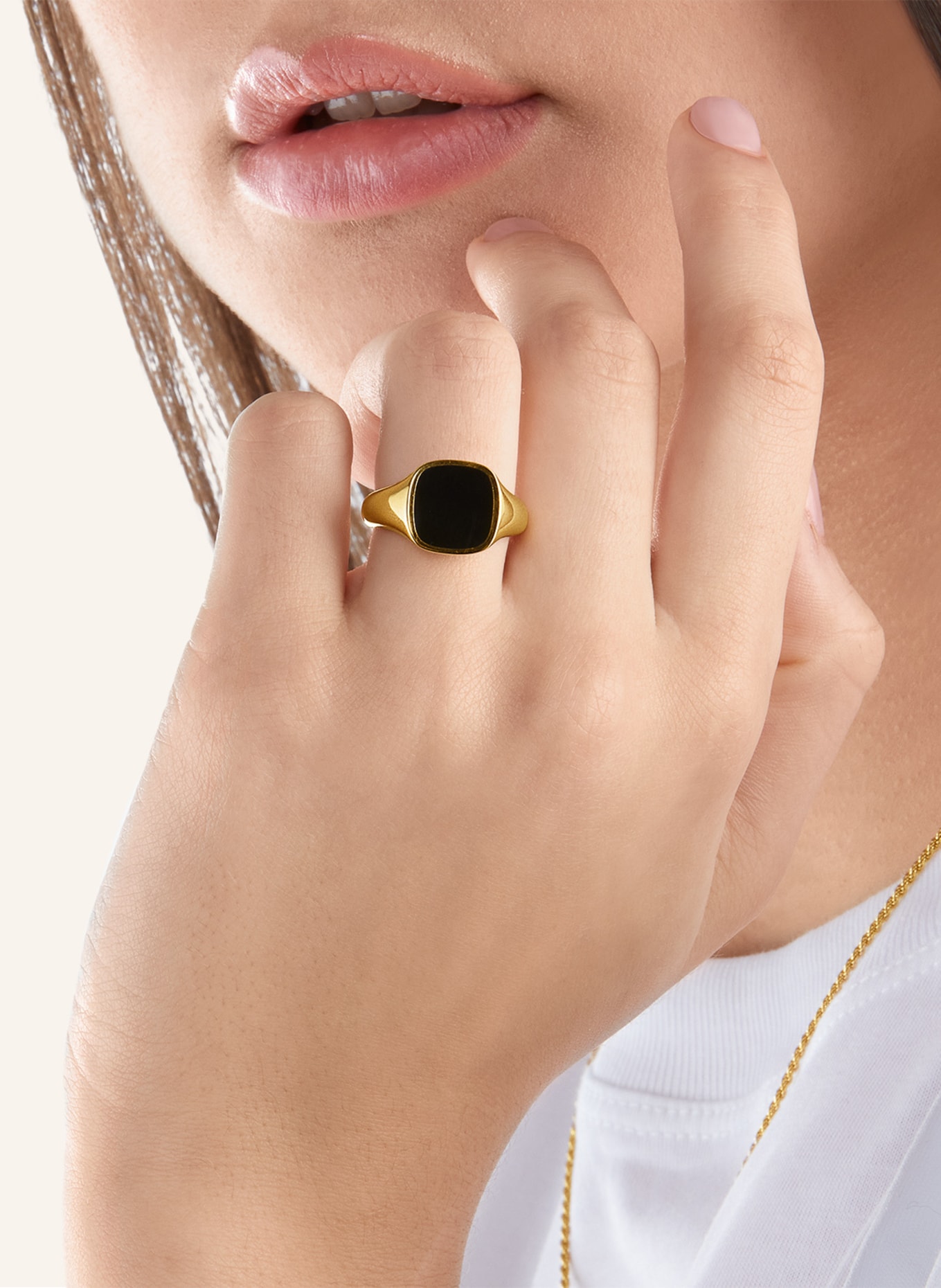 THOMAS SABO Ring, Farbe: GOLD/ SCHWARZ (Bild 3)