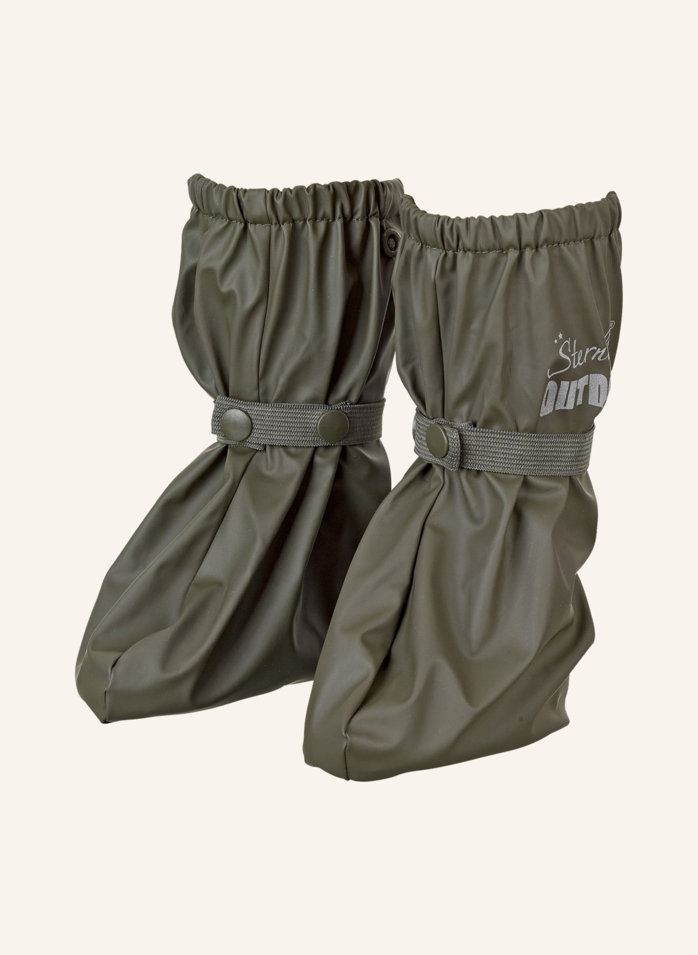 Sterntaler Regen-Überschuh: DUNKELGRÜN