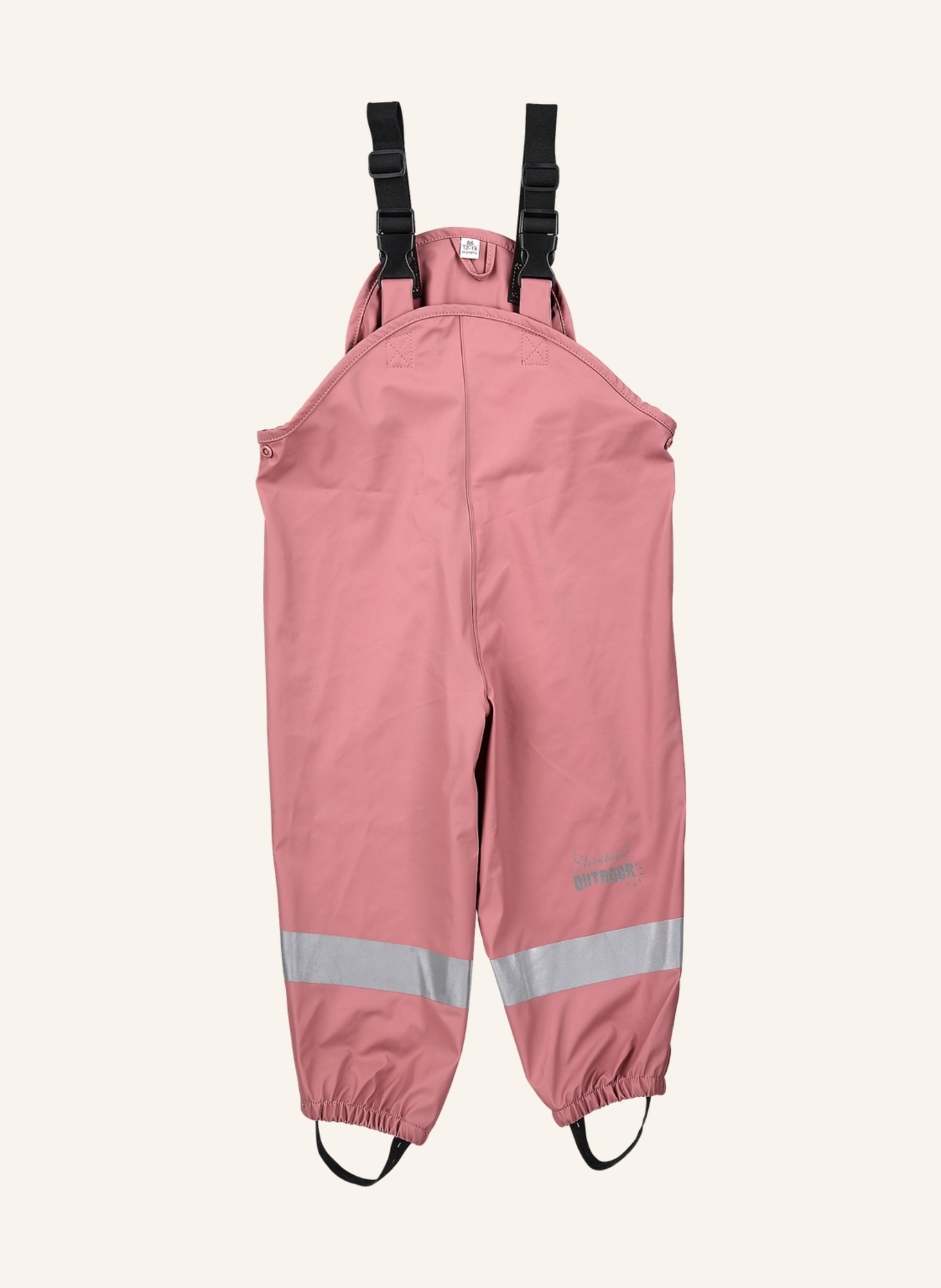 Sterntaler Regenträgerhose ungefüttert, Farbe: ROSA (Bild 1)