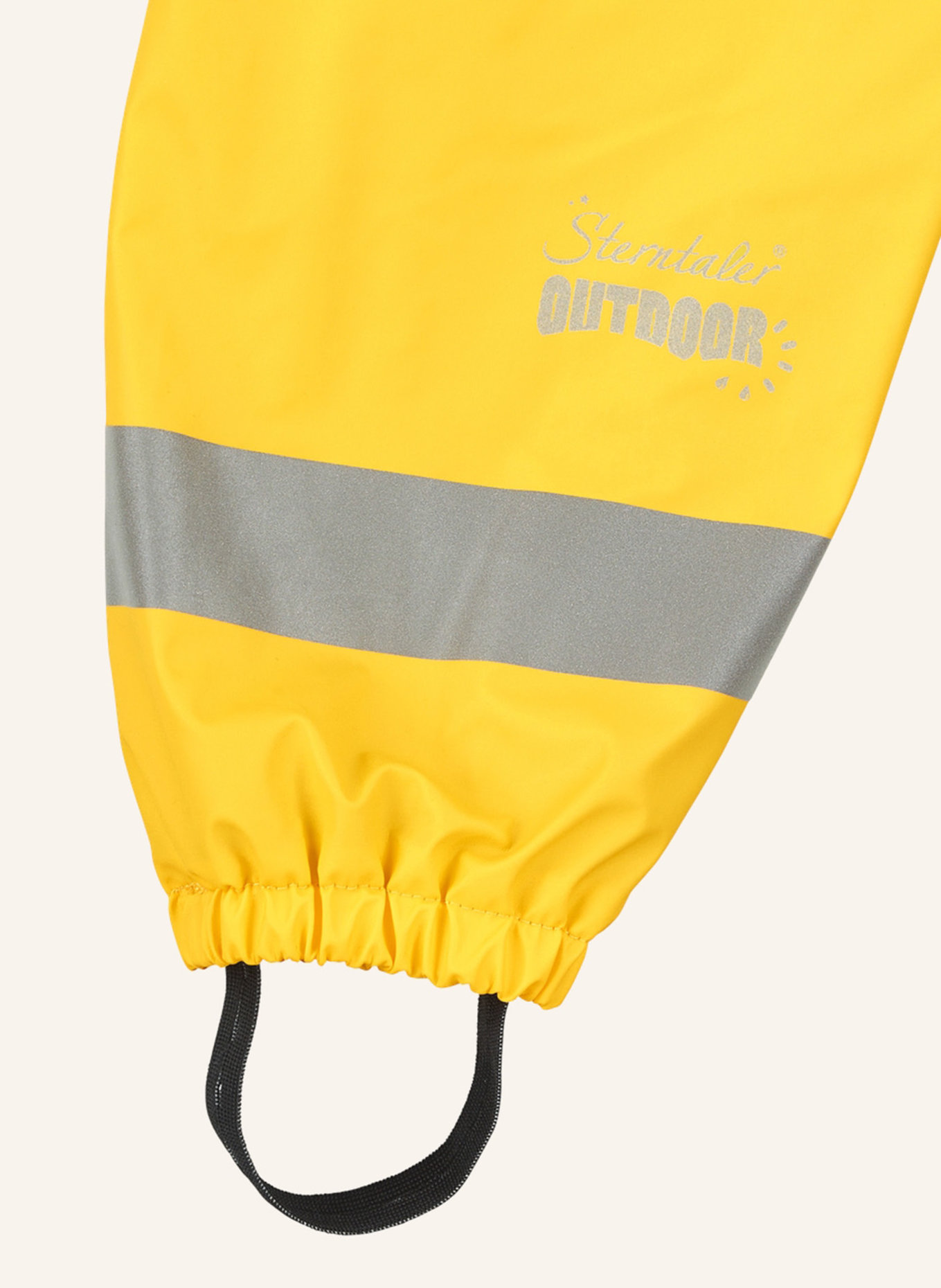 Sterntaler Regenträgerhose gefüttert: GELB
