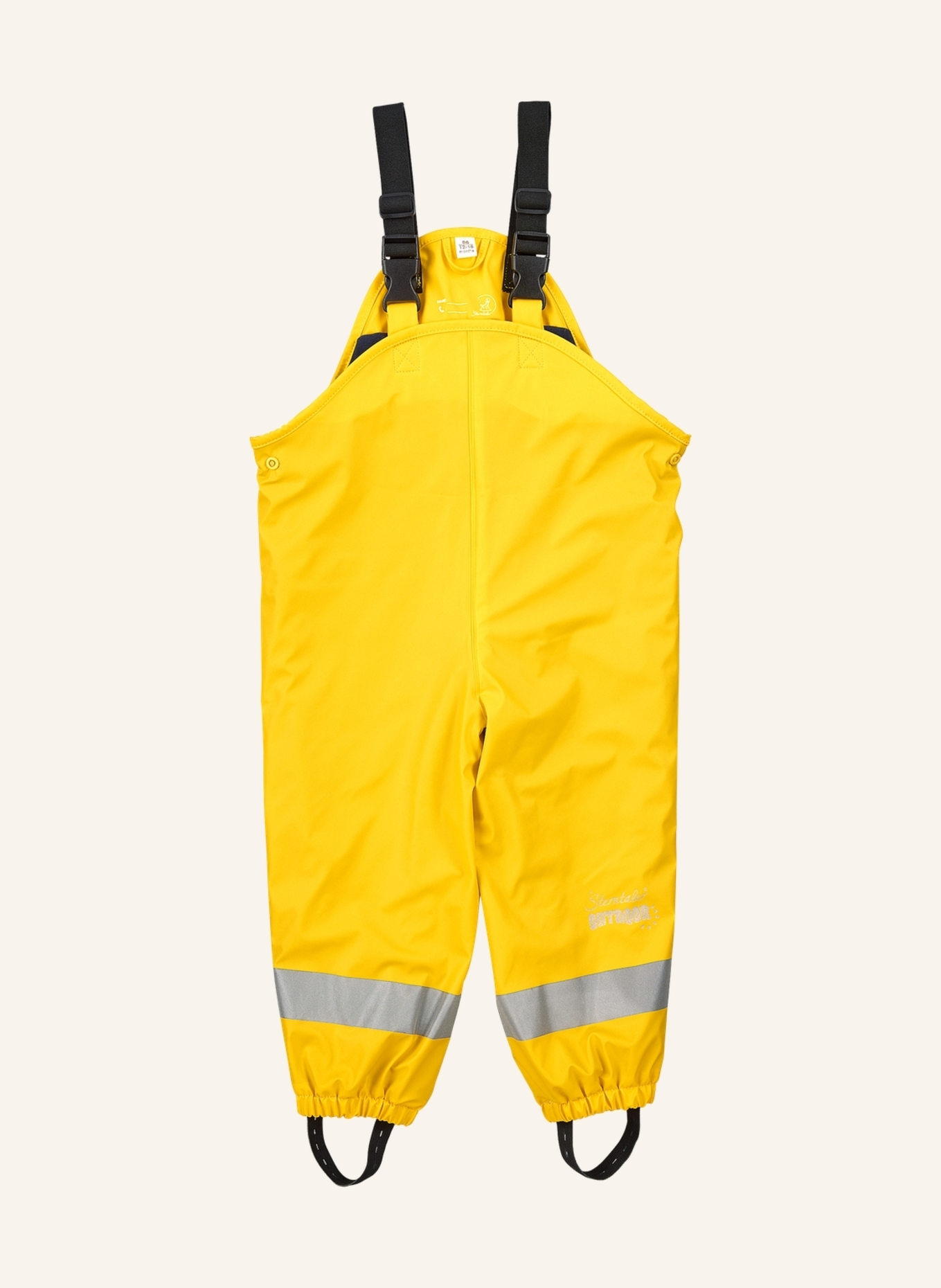 Sterntaler Regenträgerhose gefüttert: GELB