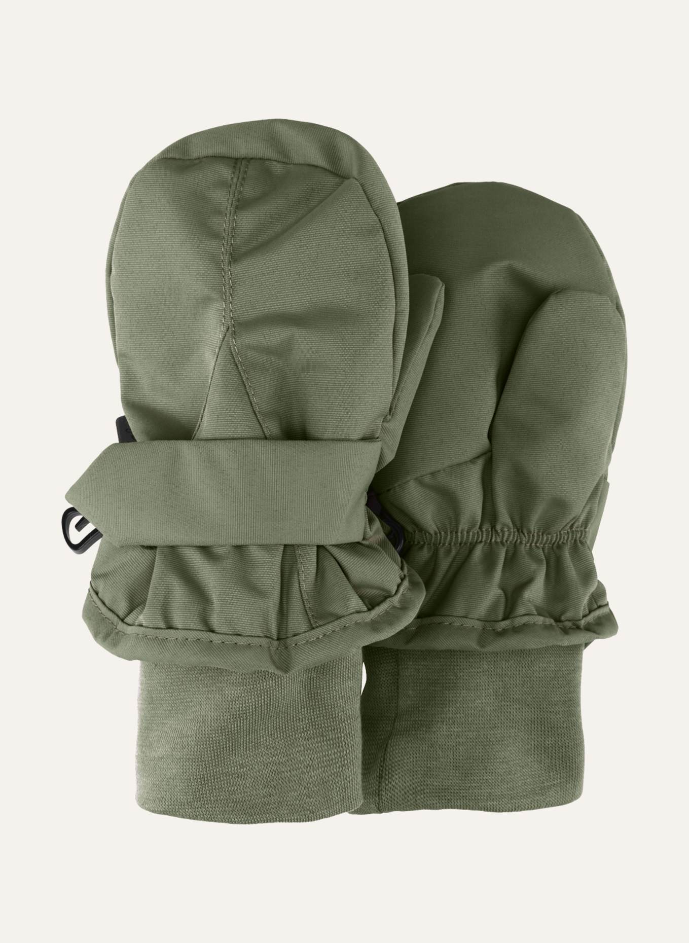 Sterntaler Fäustlinge Rips: DUNKELGRÜN