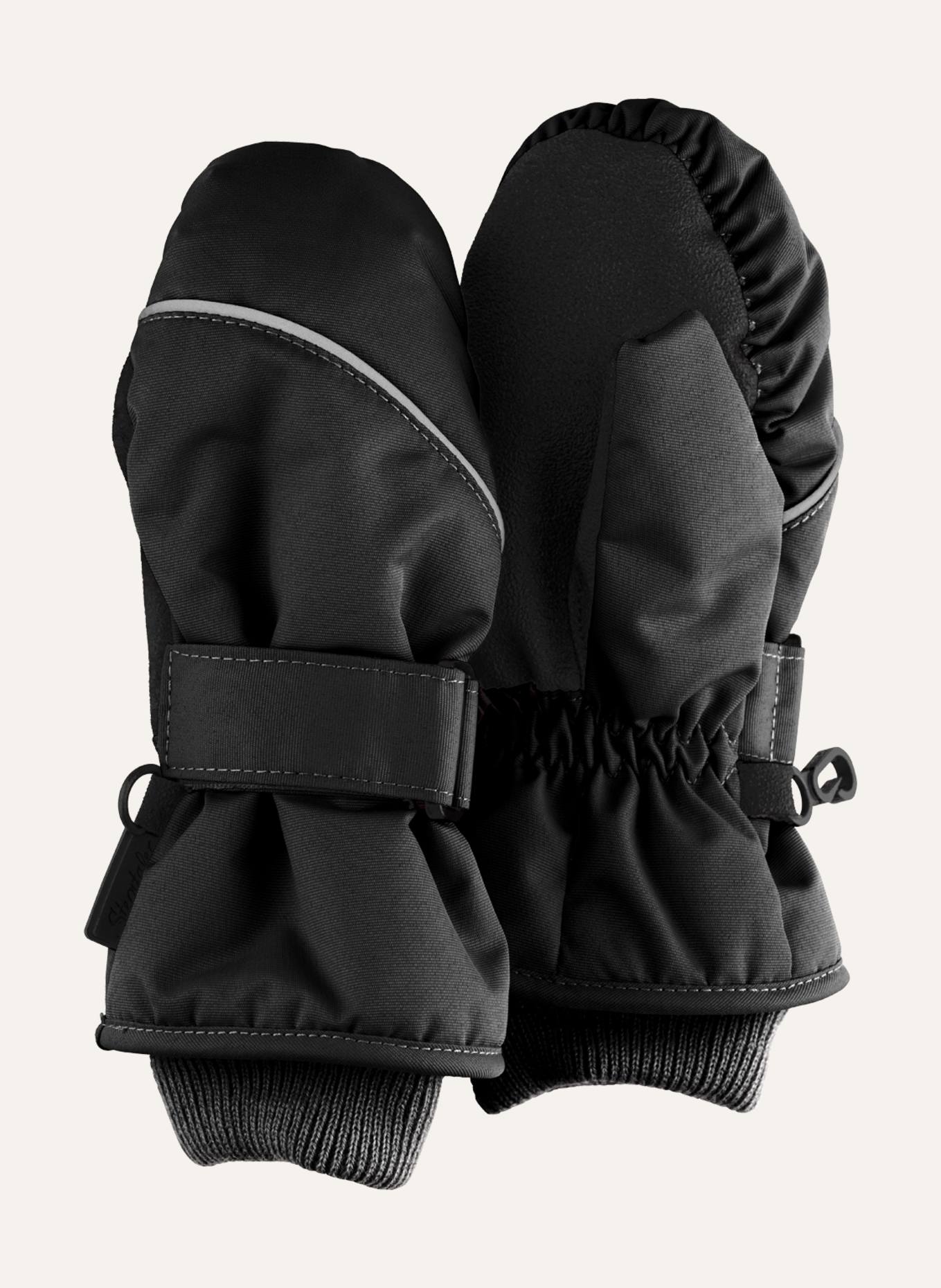 Sterntaler Fäustlinge Rips: GRAU