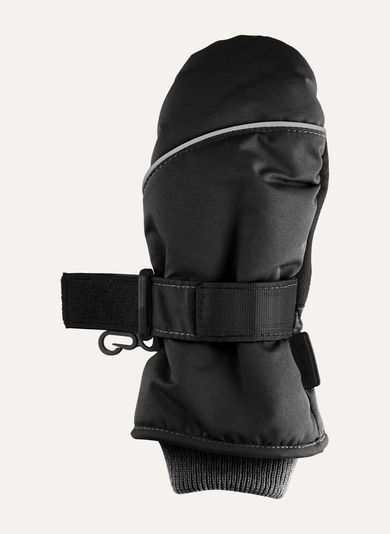 Sterntaler Fäustlinge Rips: GRAU