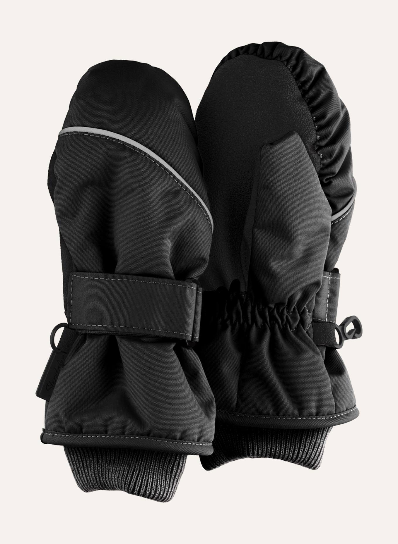 Sterntaler Fäustlinge Rips: GRAU