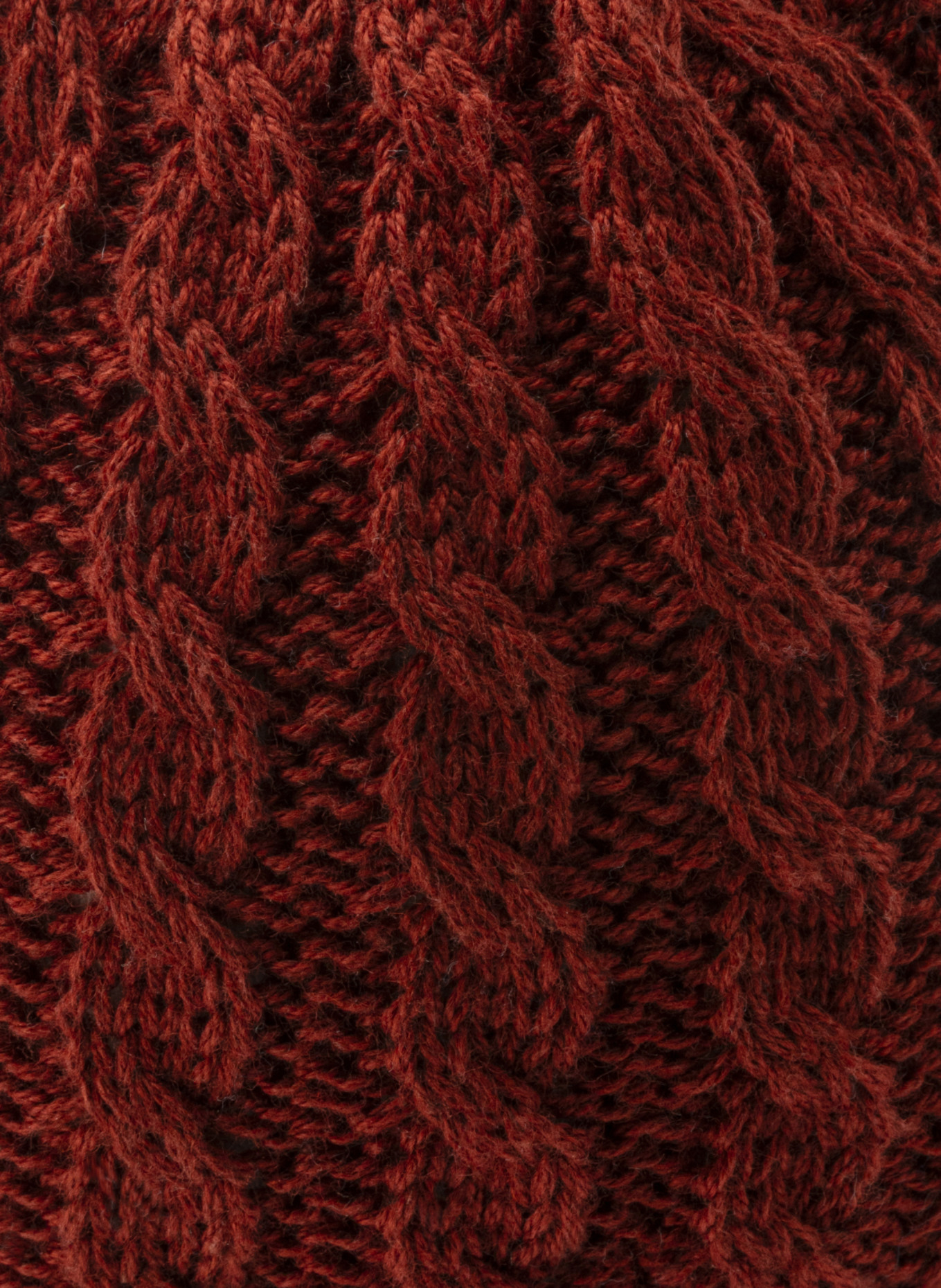 Sterntaler Strickmütze Zopfmuster, Farbe: BRAUN (Bild 4)