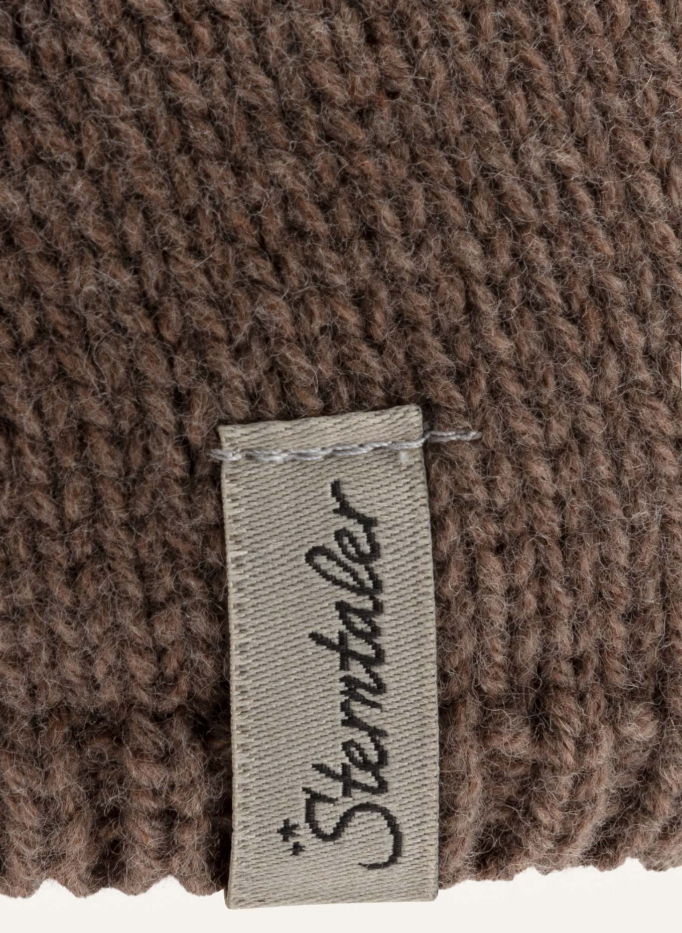 Sterntaler Strickmütze Lambswool, Farbe: BRAUN (Bild 4)