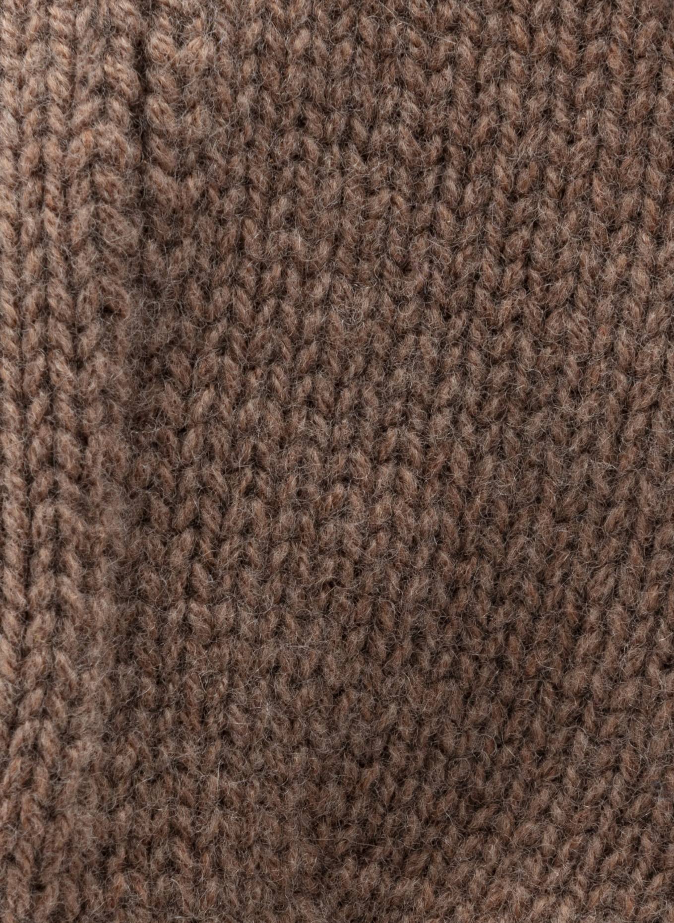 Sterntaler Strickmütze Lambswool, Farbe: BRAUN (Bild 5)