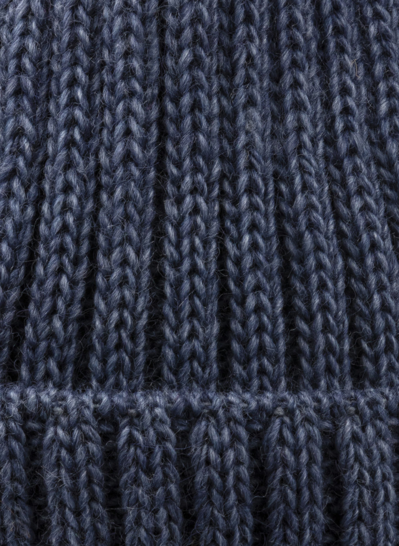 Sterntaler Strickmütze Melange: BLAU