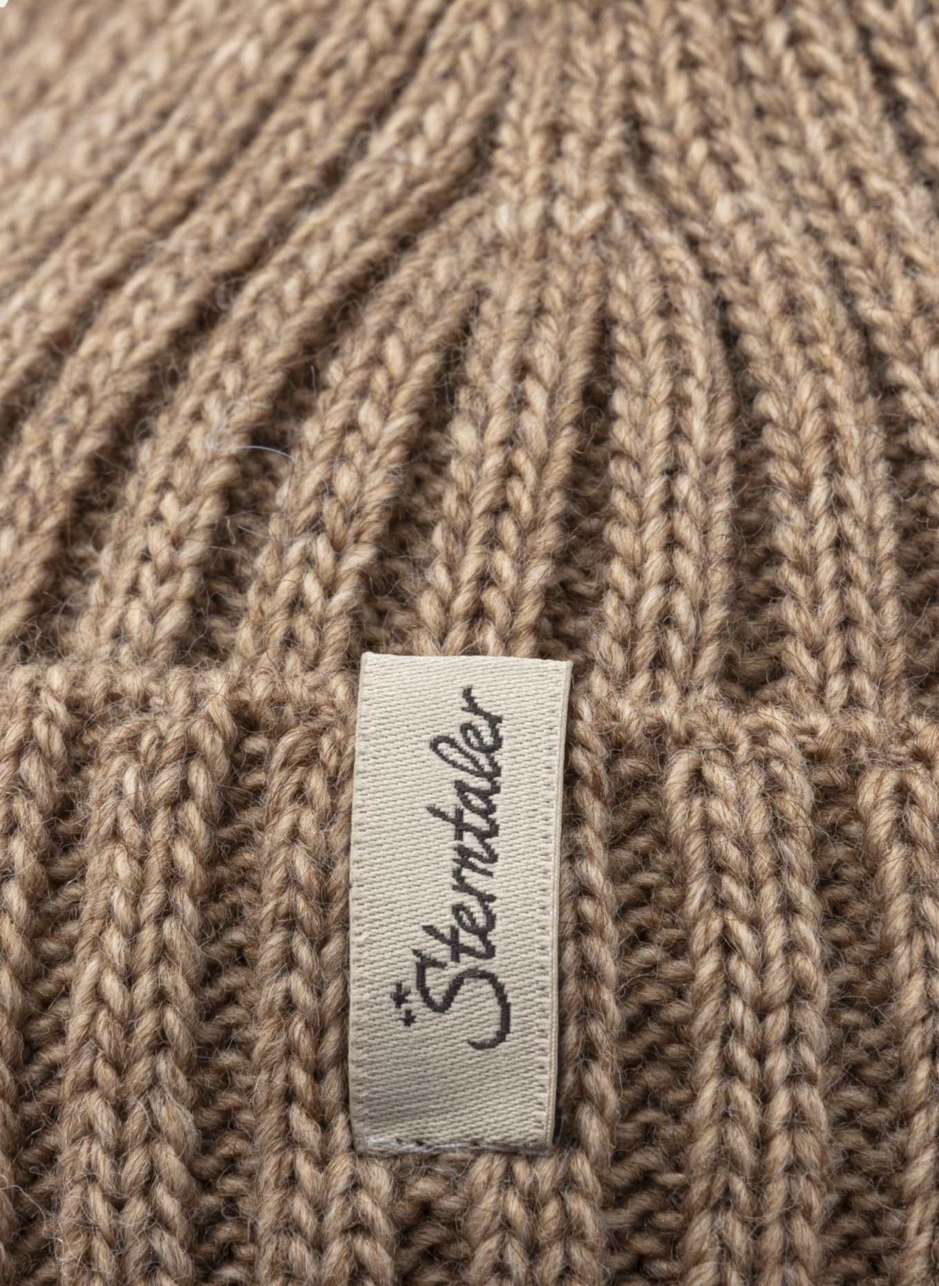 Sterntaler Strickmütze Melange: BEIGE