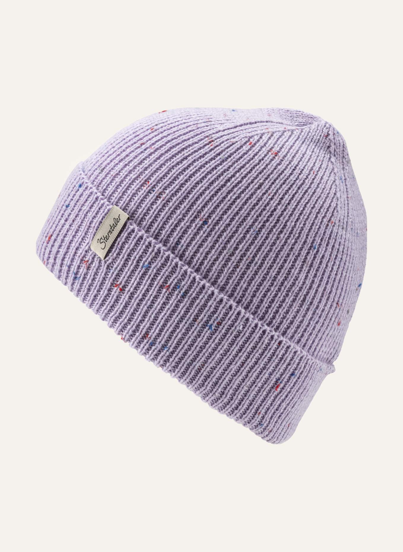 Sterntaler Strickmütze Sprenkel: LILA