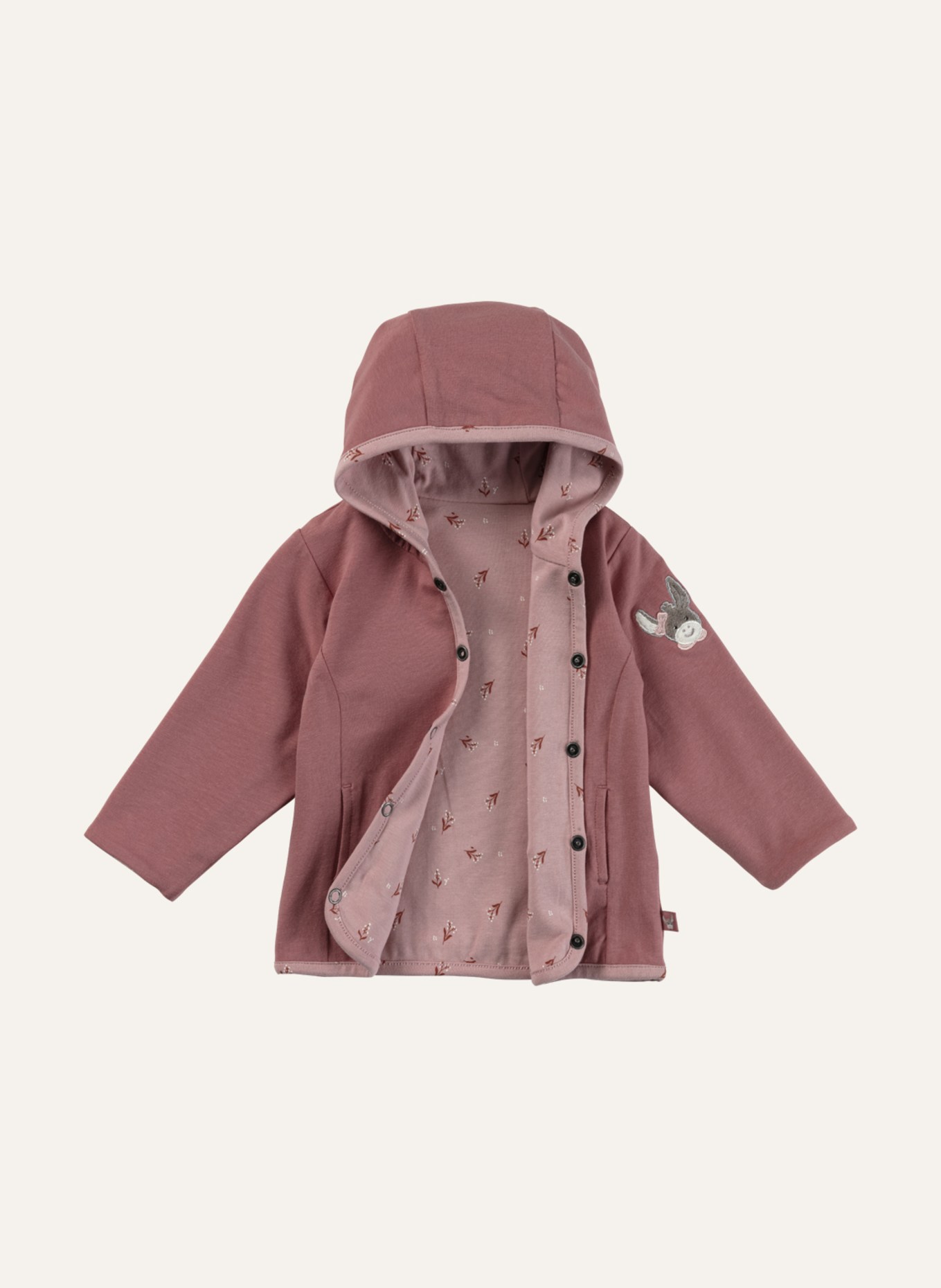 Sterntaler Baby Wendejacke Blümchen, Farbe: ROSA (Bild 5)