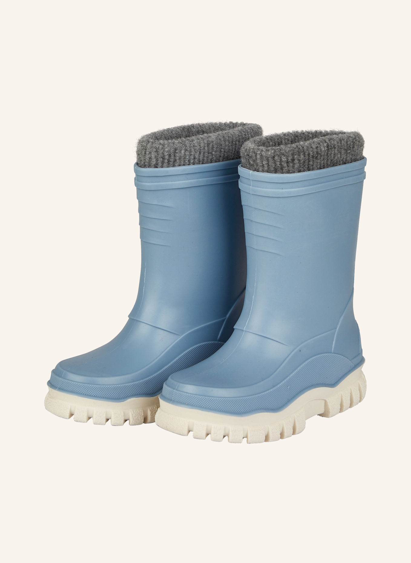Sterntaler Gummistiefel uni gefüttert: BLAU