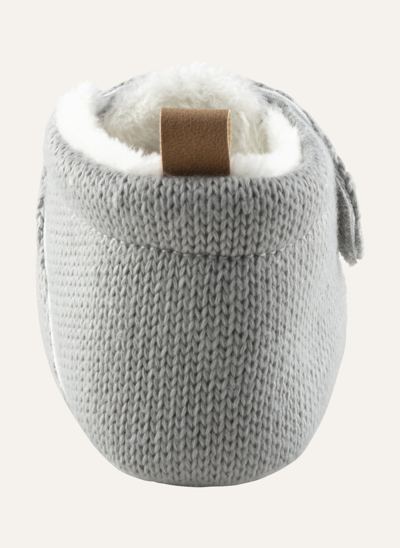 Sterntaler Babykrabbelschuh Strick: BLAUGRAU