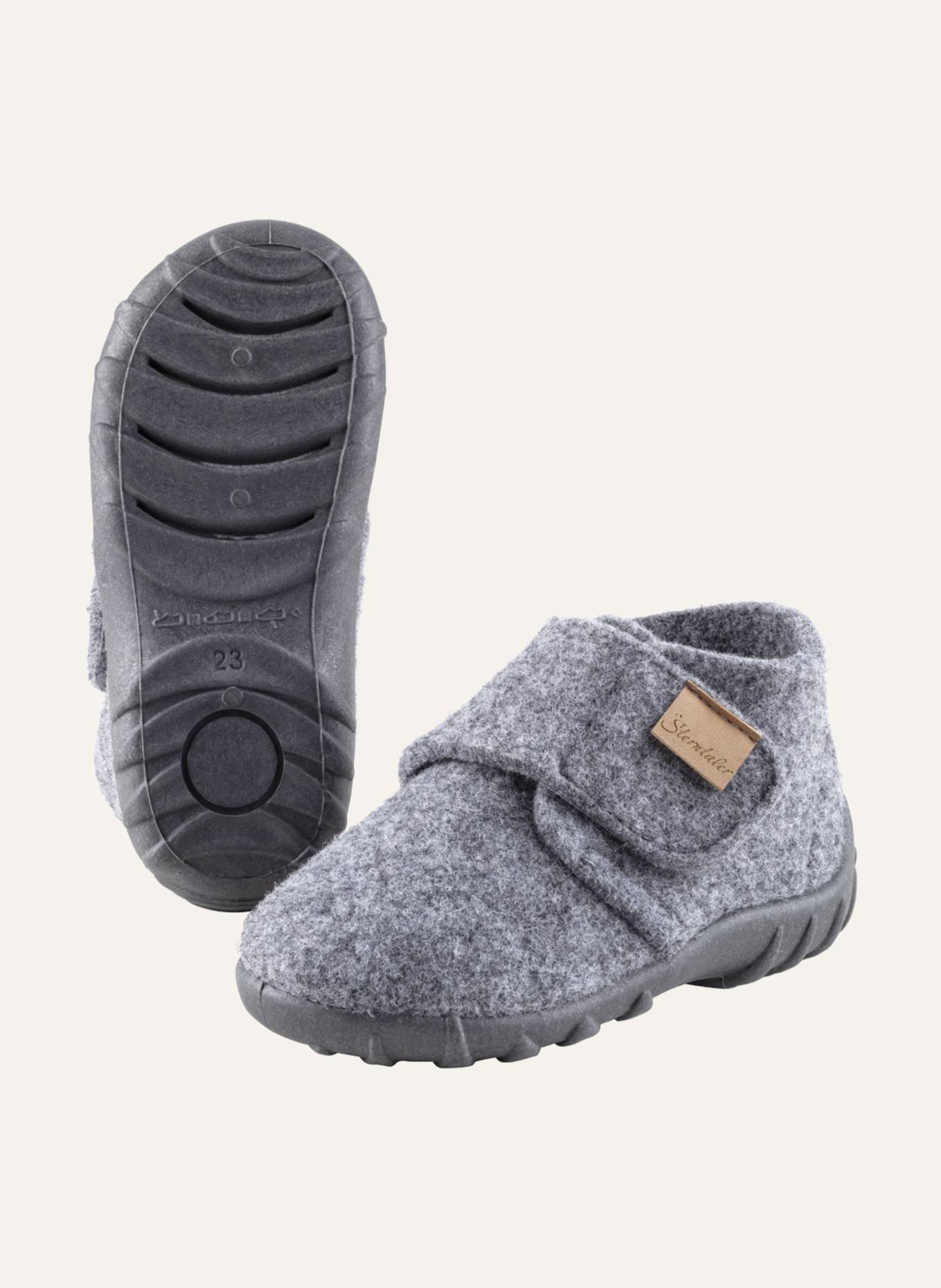 Sterntaler Hausschuh UNI: BLAUGRAU