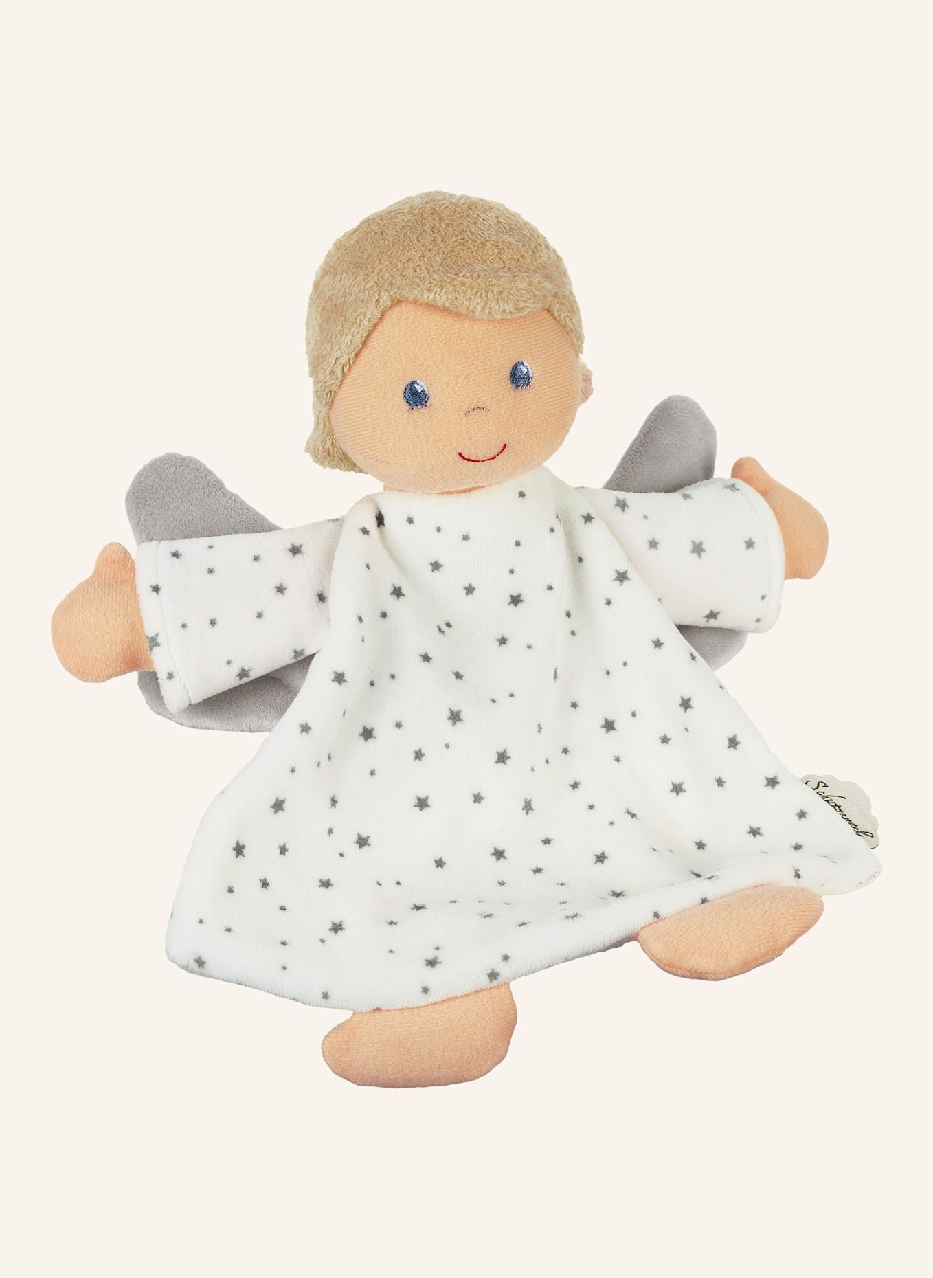 Sterntaler Schmusetuch M Schutzengel: WEISS
