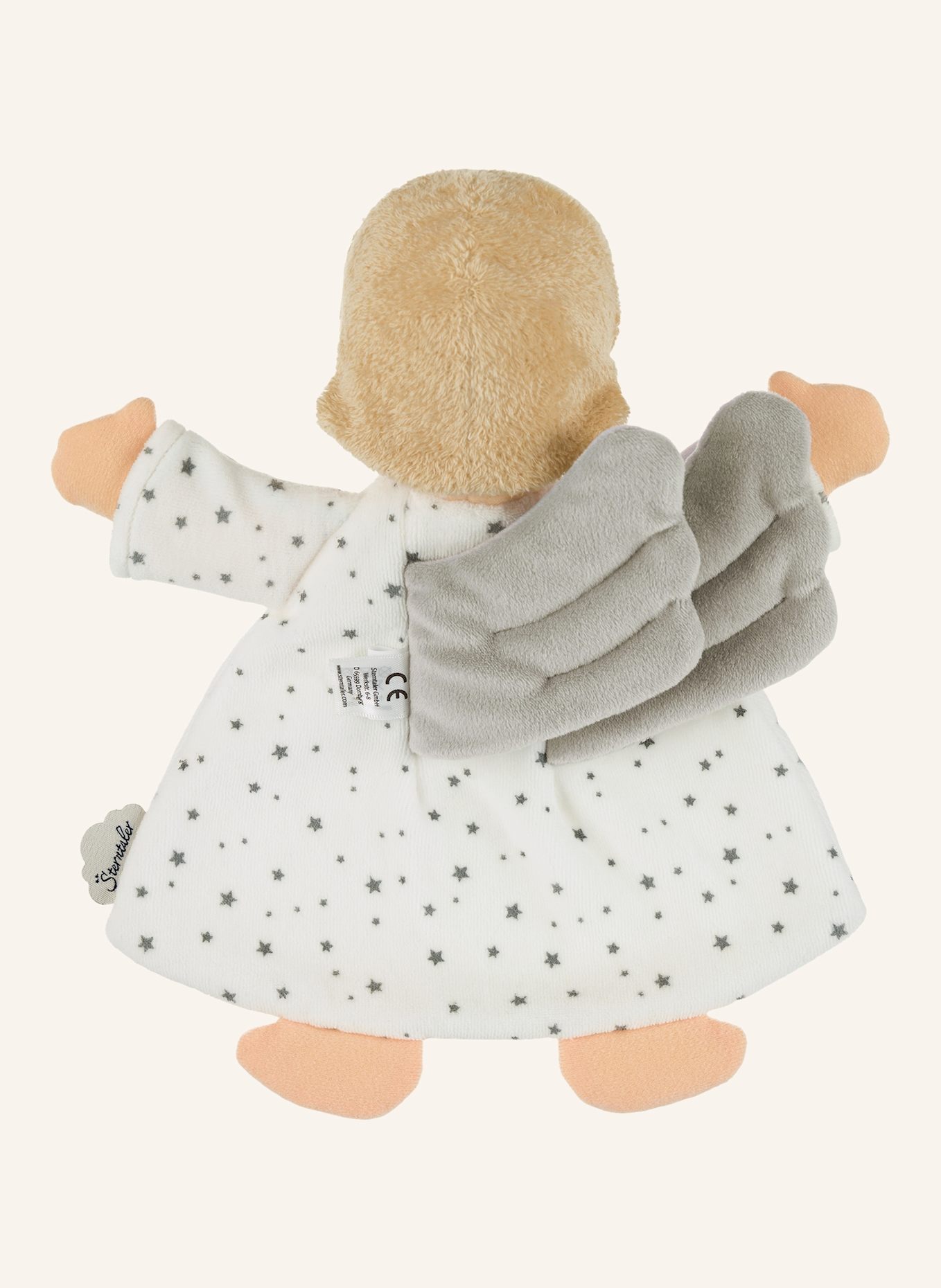 Sterntaler Schmusetuch M Schutzengel: WEISS