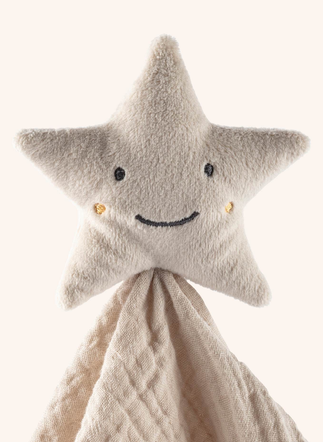 Sterntaler Schmusetuch Stern: GELB