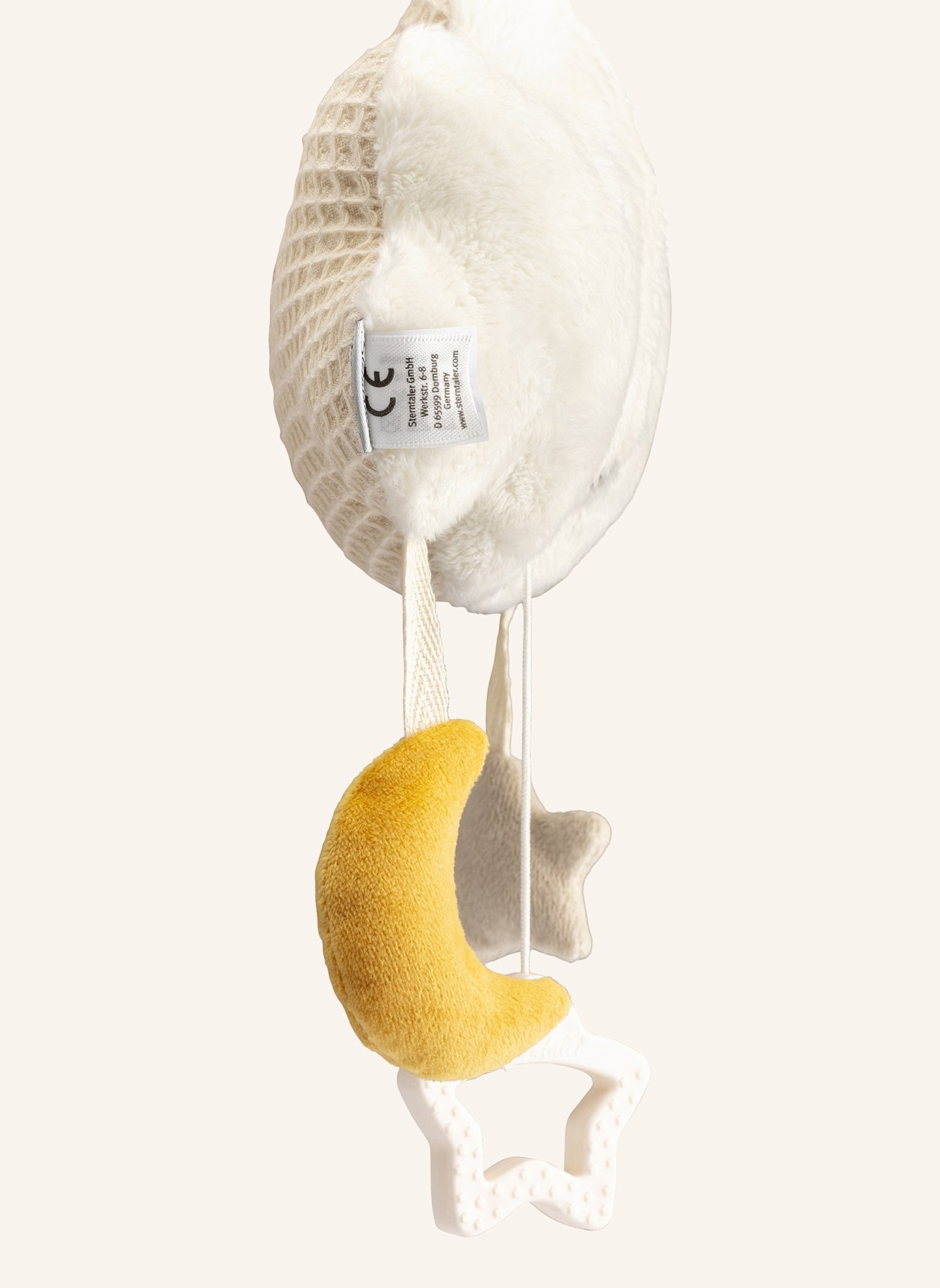 Sterntaler Spieluhr groß Wolke: BEIGE